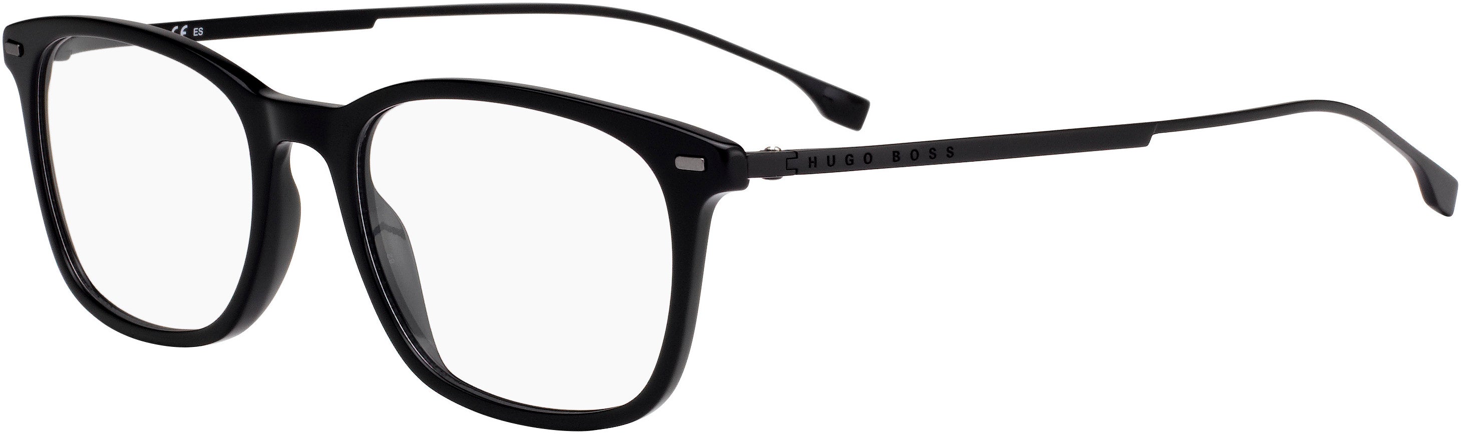 Boss (hub) Boss 1015 Rectangular Eyeglasses 0807-0807  Black (00 Demo Lens)