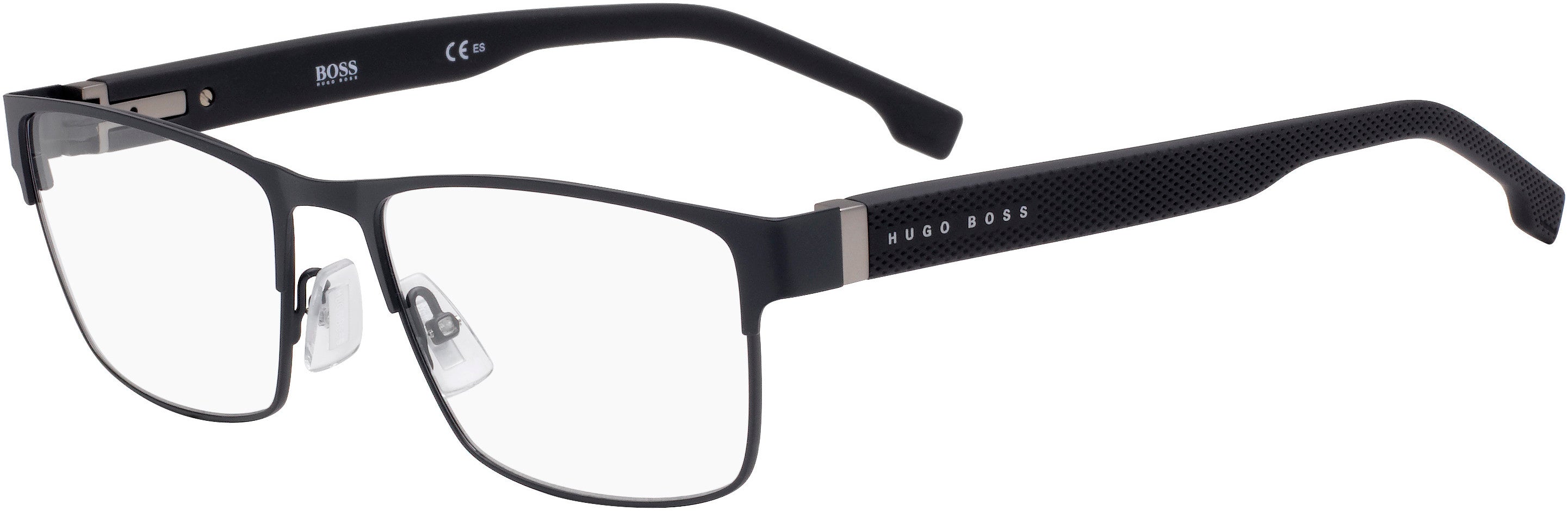 Boss (hub) Boss 1040 Rectangular Eyeglasses 0RIW-0RIW  Matte Gray (00 Demo Lens)