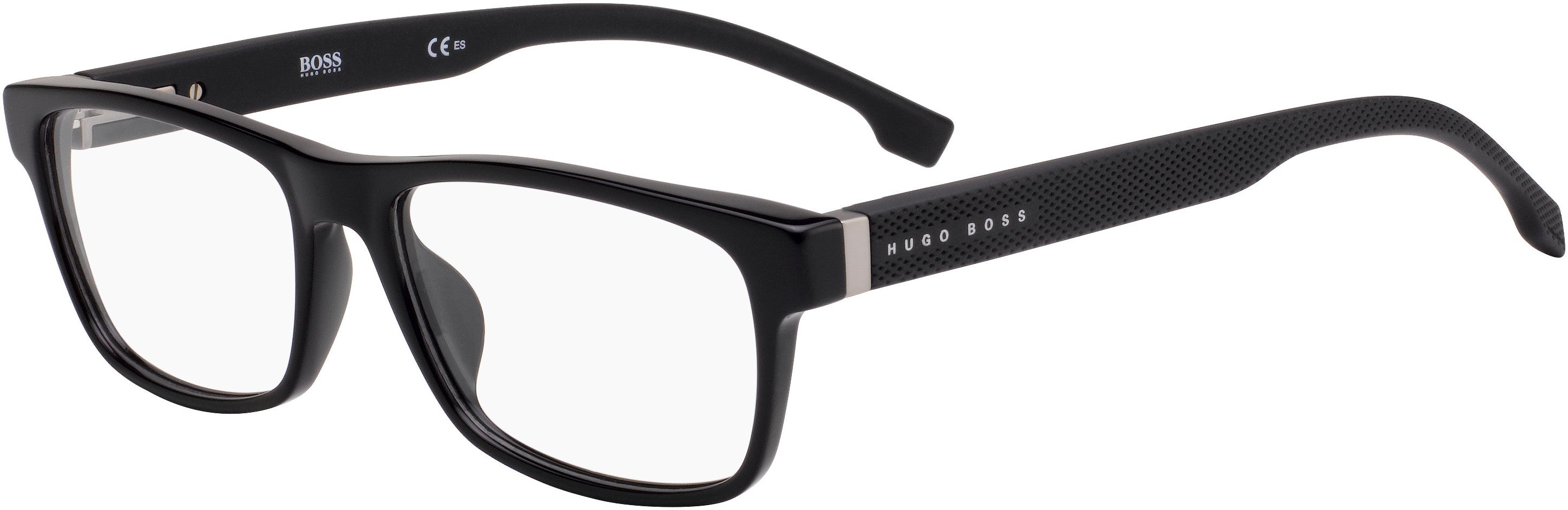 Boss (hub) Boss 1041 Rectangular Eyeglasses 0807-0807  Black (00 Demo Lens)