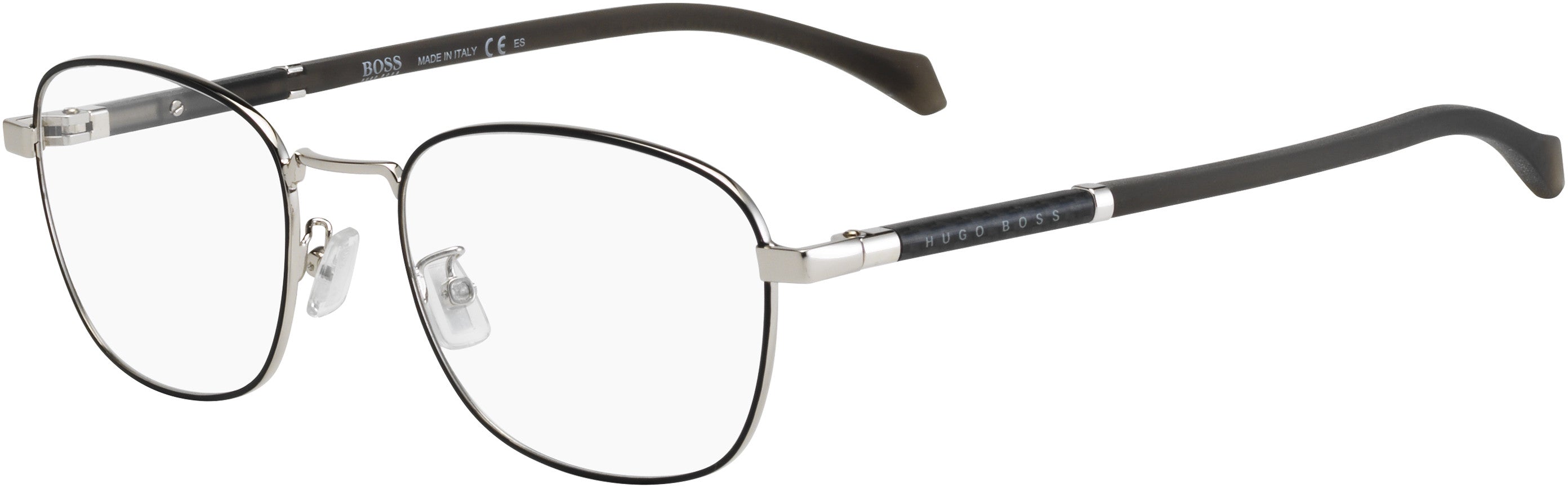 Boss (hub) Boss 1147/F Oval Modified Eyeglasses 0P5I-0P5I  Matte Black Palladium (00 Demo Lens)
