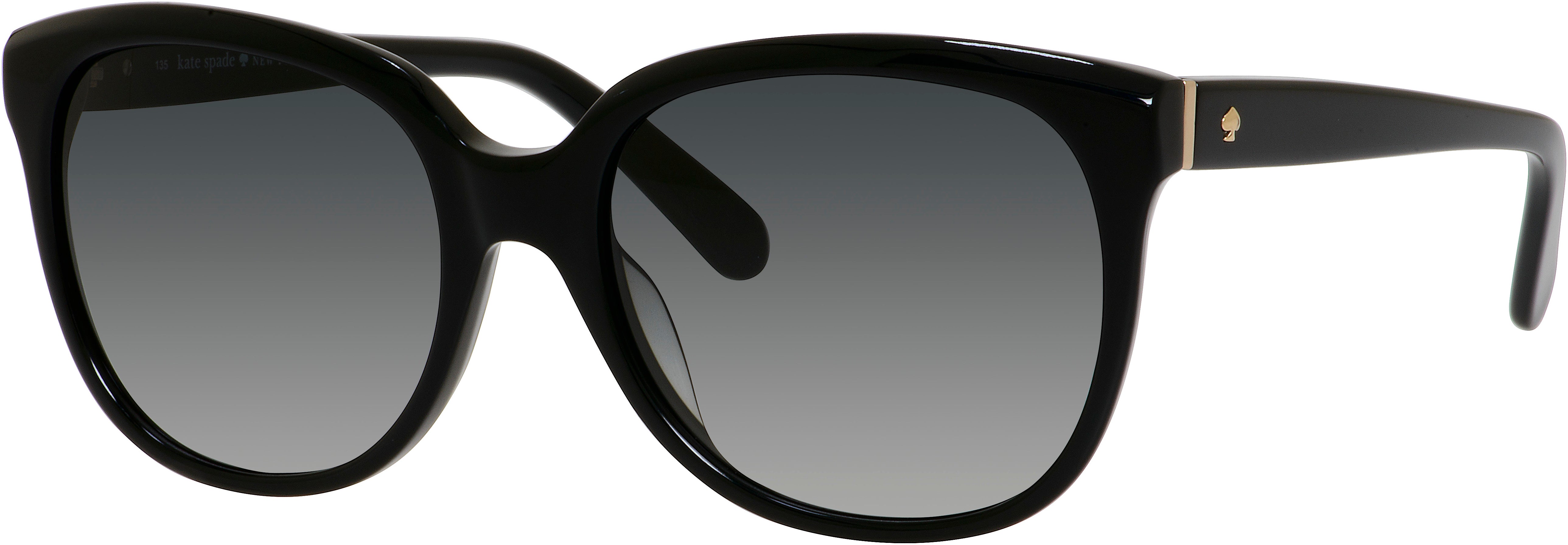 Kate Spade Bayleigh/S Pillow Sunglasses 0807-0807  Black (Y7 Gray Gradient)