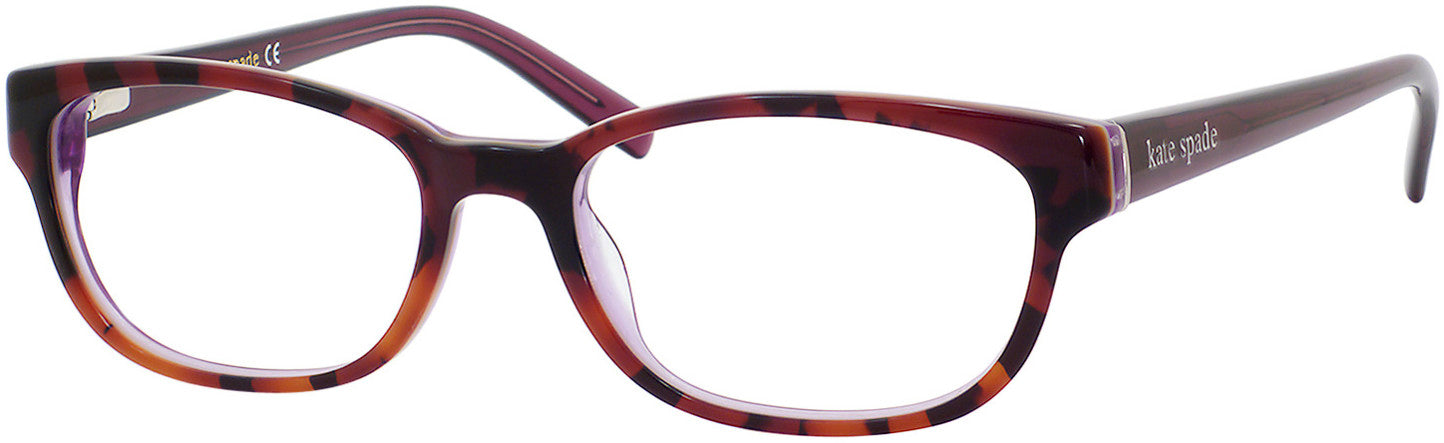 Kate Spade Blakely Us Rectangular Eyeglasses 0JLG-0JLG  Tortoise Purple (00 Demo Lens)
