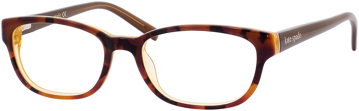 Kate Spade Blakely Us Rectangular Eyeglasses 0JMD-0JMD  Tortoise Gold (00 Demo Lens)