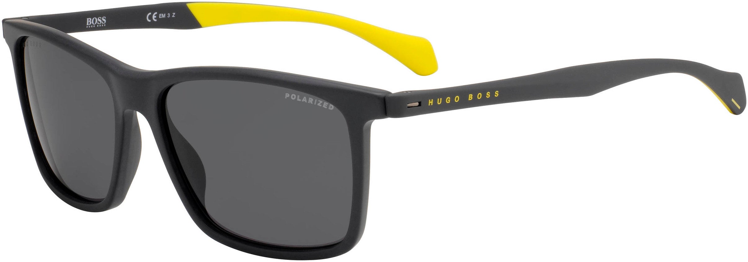 Boss (hub) Boss 1078/S Rectangular Sunglasses 0FRE-0FRE  Matte Gray (M9 Gray Pz)