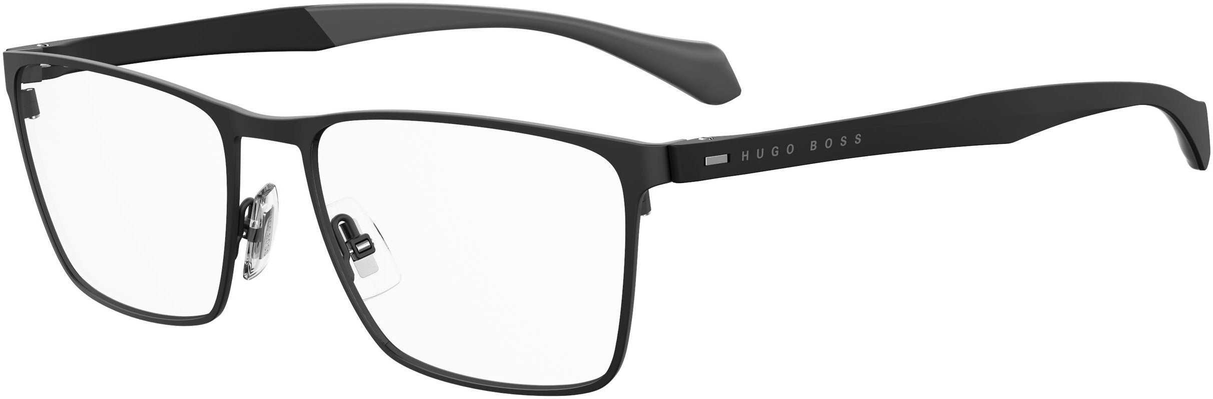 Boss (hub) Boss 1079 Rectangular Eyeglasses 0003-0003  Matte Black (00 Demo Lens)