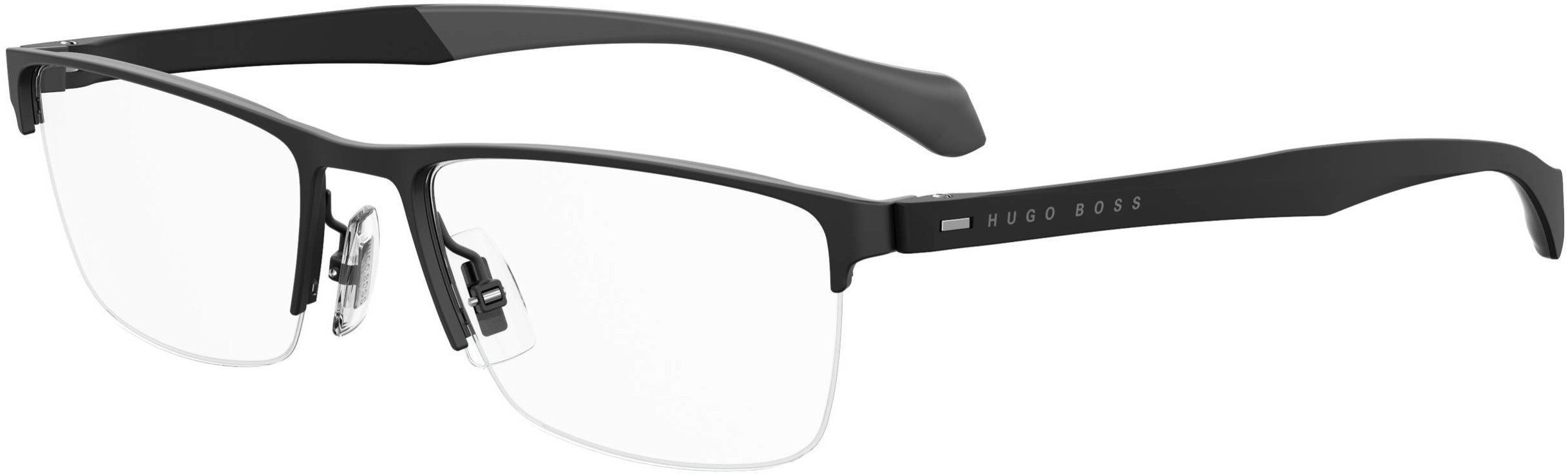 Boss (hub) Boss 1080 Rectangular Eyeglasses 0003-0003  Matte Black (00 Demo Lens)
