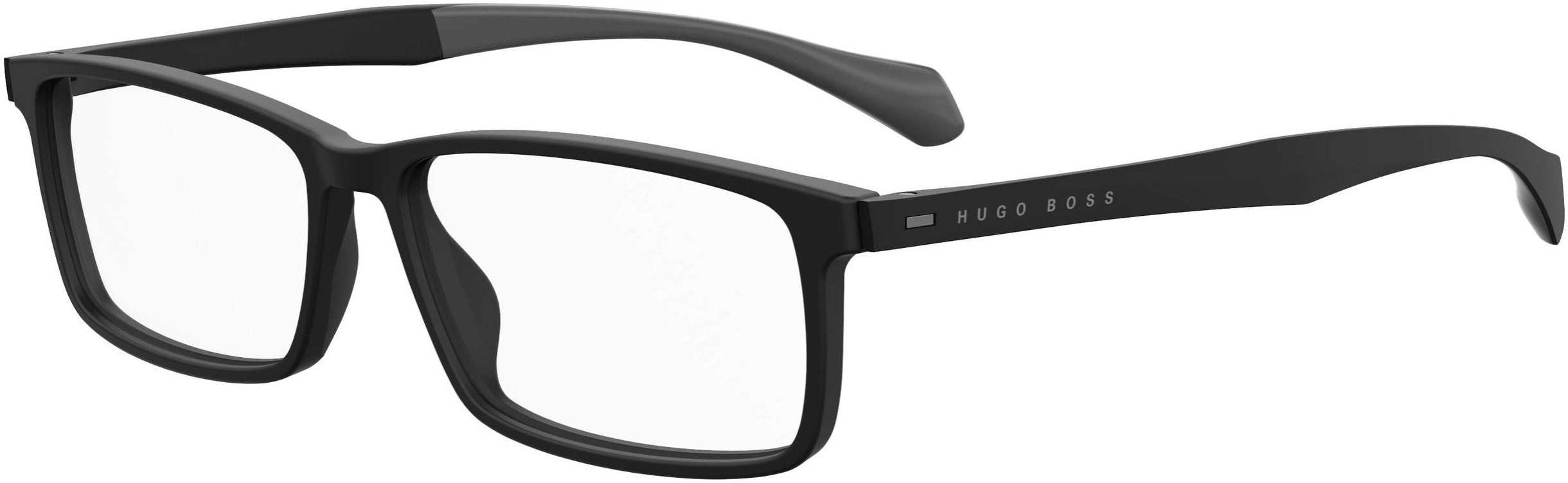 Boss (hub) Boss 1081 Rectangular Eyeglasses 0003-0003  Matte Black (00 Demo Lens)