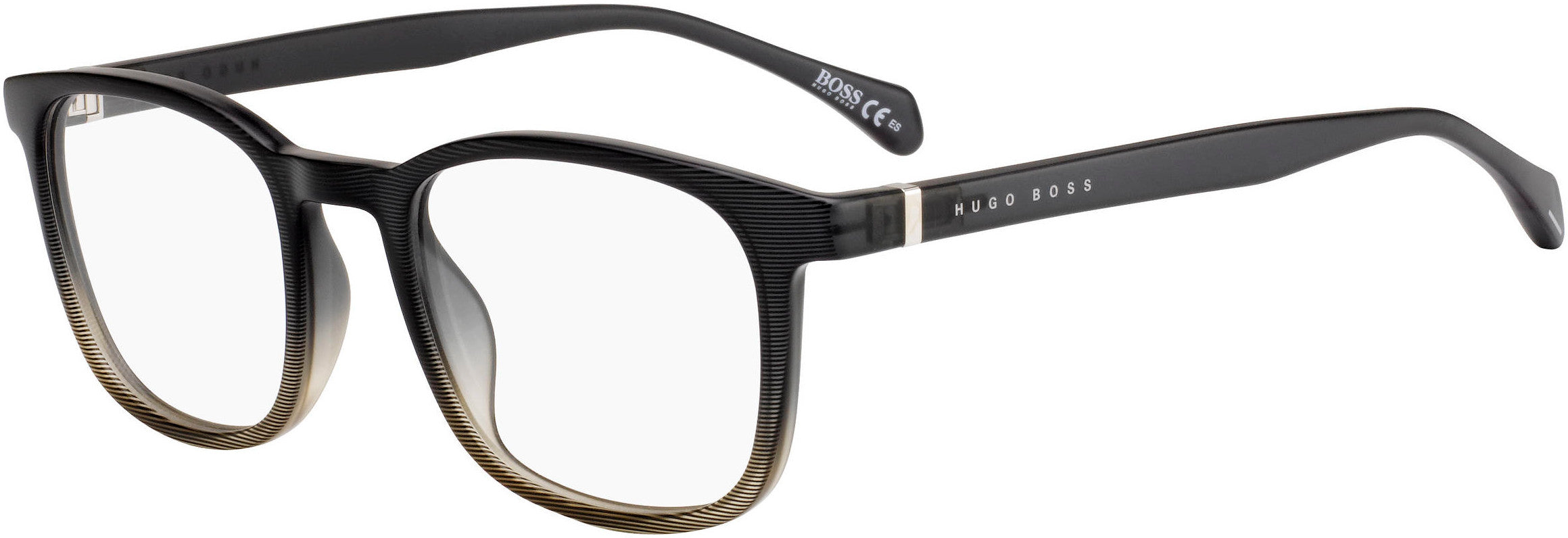 Boss (hub) Boss 1085 Rectangular Eyeglasses 0PK3-0PK3  Gray Brown Pattern (00 Demo Lens)
