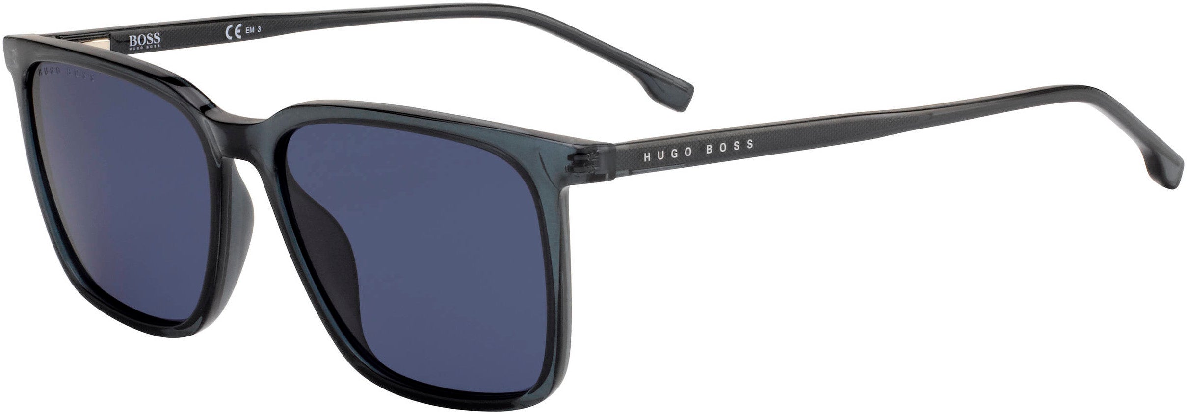 Boss (hub) Boss 1086/S Rectangular Sunglasses 0PJP-0PJP  Blue (KU Blue)
