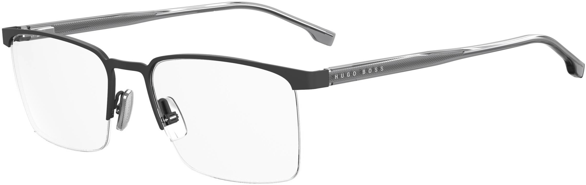 Boss (hub) Boss 1088 Rectangular Eyeglasses 0003-0003  Matte Black (00 Demo Lens)