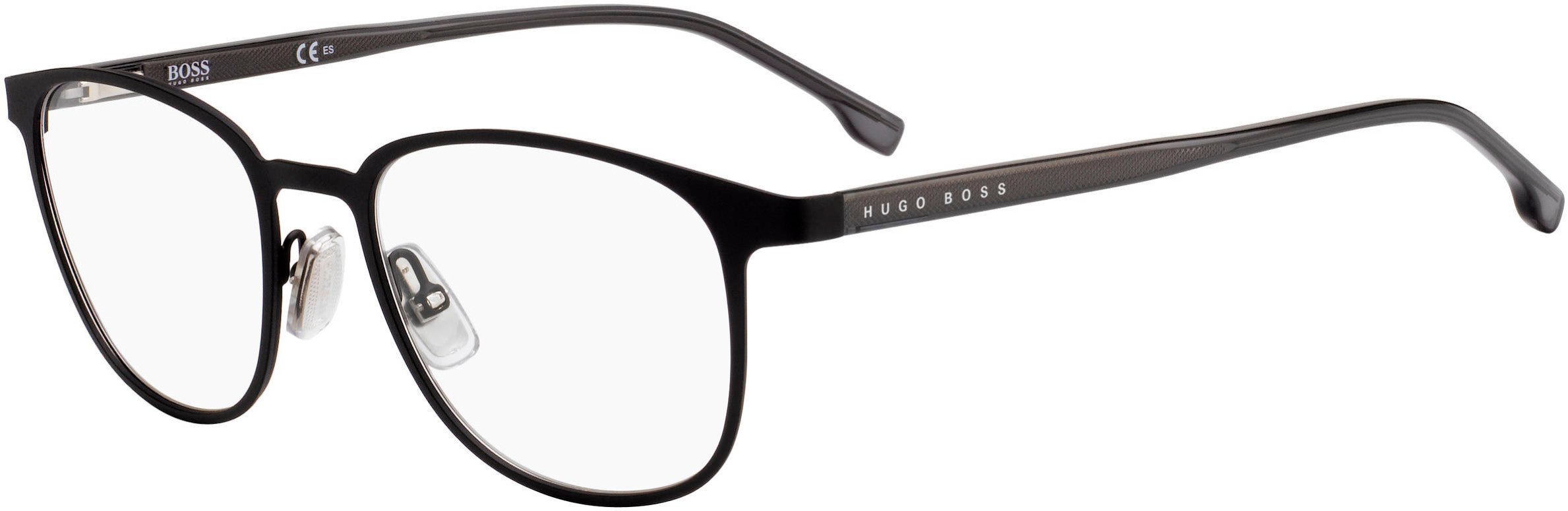 Boss (hub) Boss 1089 Tea Cup Eyeglasses 0003-0003  Matte Black (00 Demo Lens)