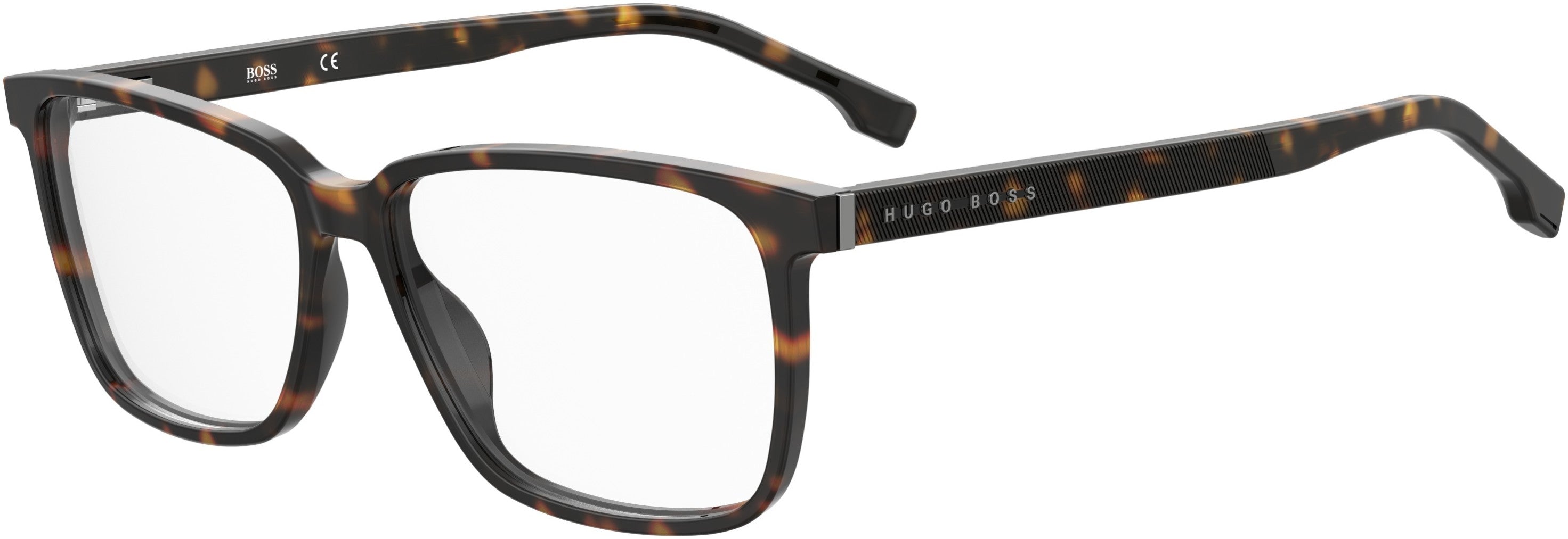 Boss (hub) Boss 1300/U Navigator Eyeglasses 0086-0086  Dark Havana (00 Demo Lens)