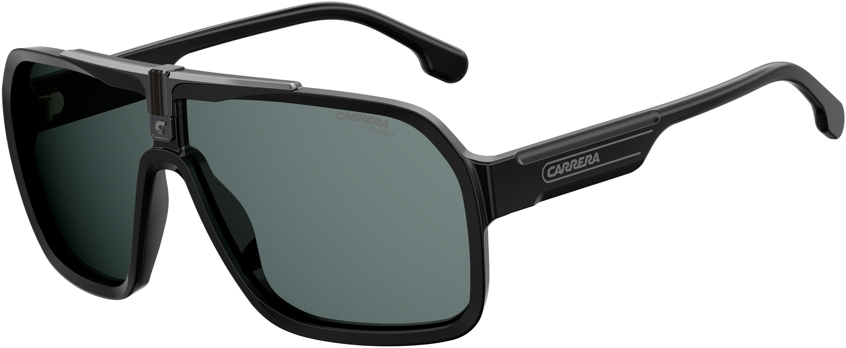  Carrera 1014/S Navigator Sunglasses 0003-0003  Matte Black (2K Gray Ar)