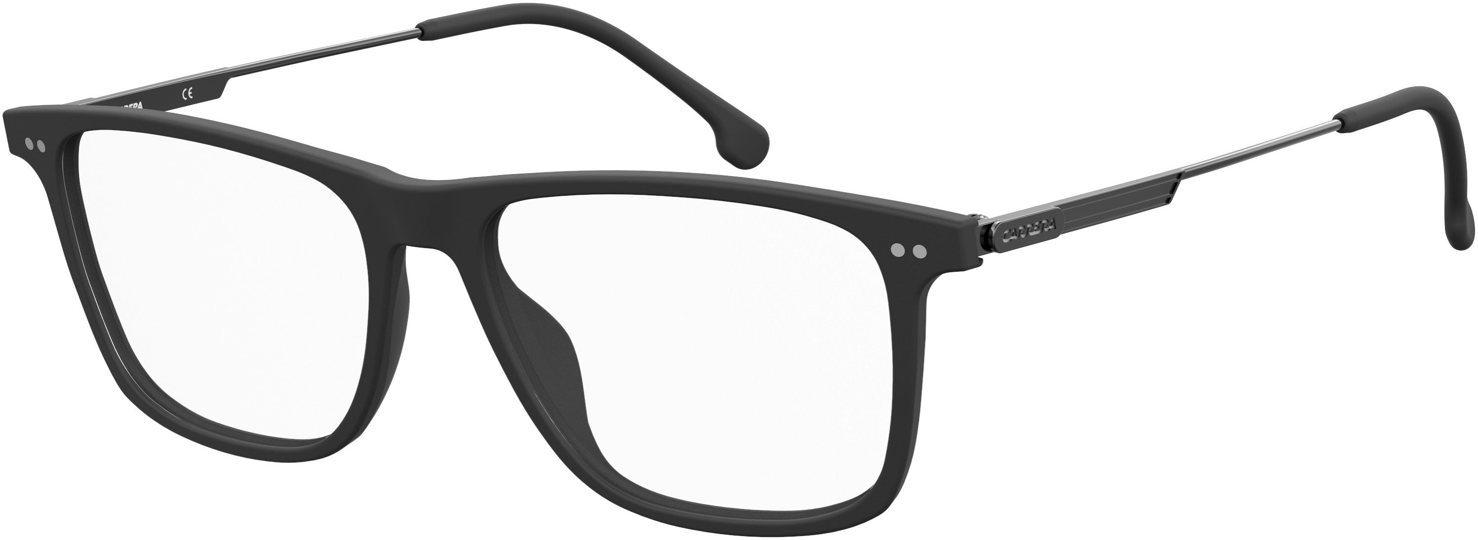  Carrera 1115 Rectangular Eyeglasses 0003-0003  Matte Black (00 Demo Lens)