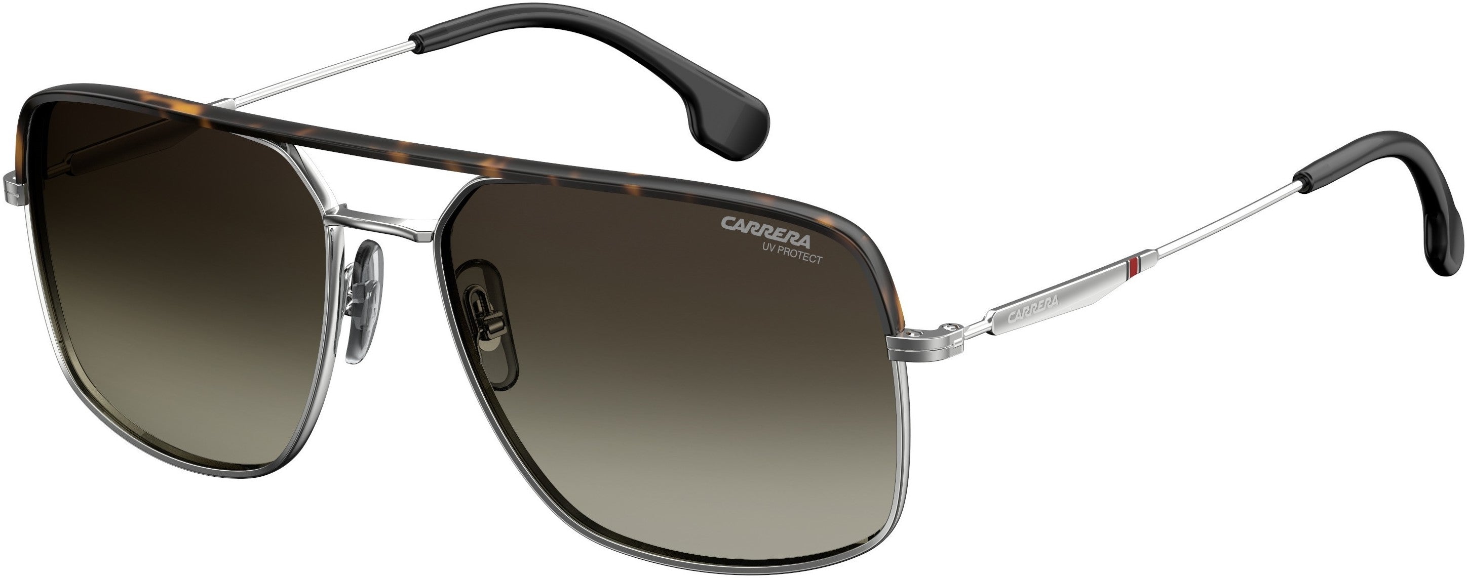  Carrera 152/S Navigator Sunglasses 06LB-06LB  Ruthenium (HA Brown Gradient)