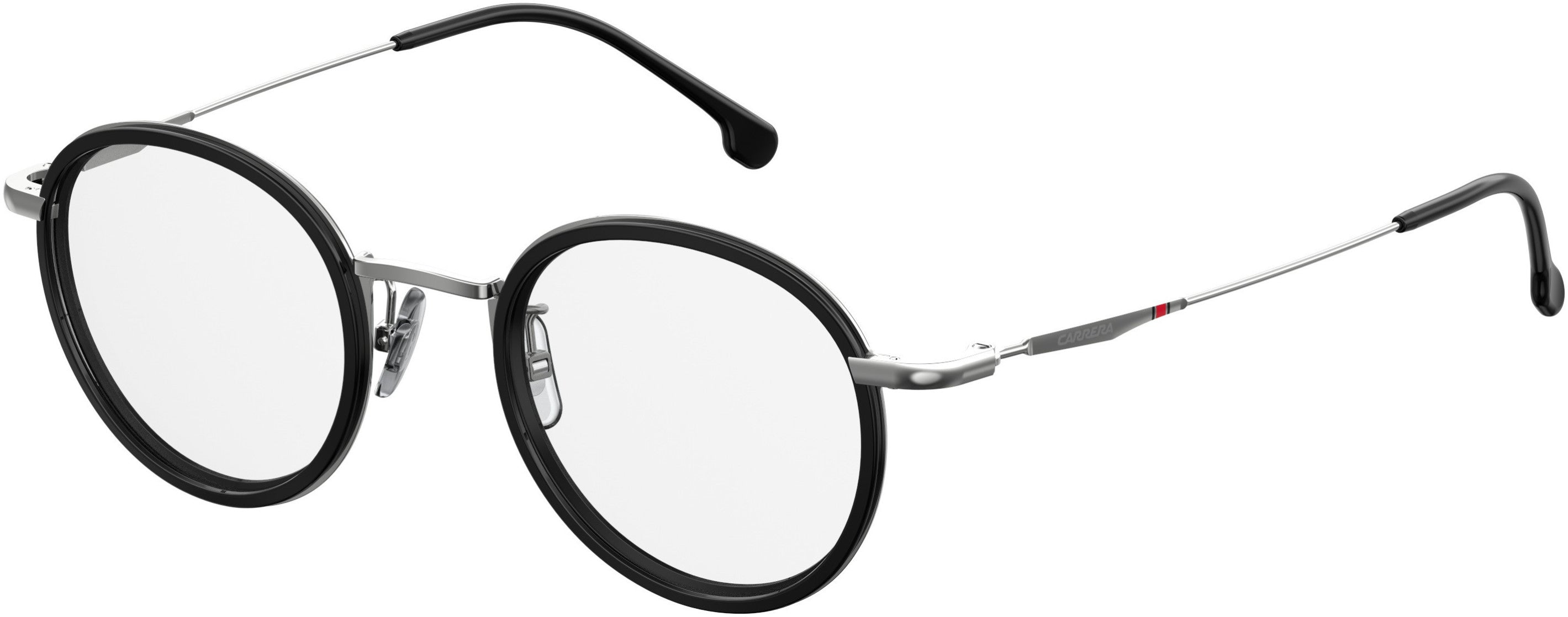  Carrera 163/V/f Oval Modified Eyeglasses 0807-0807  Black (00 Demo Lens)