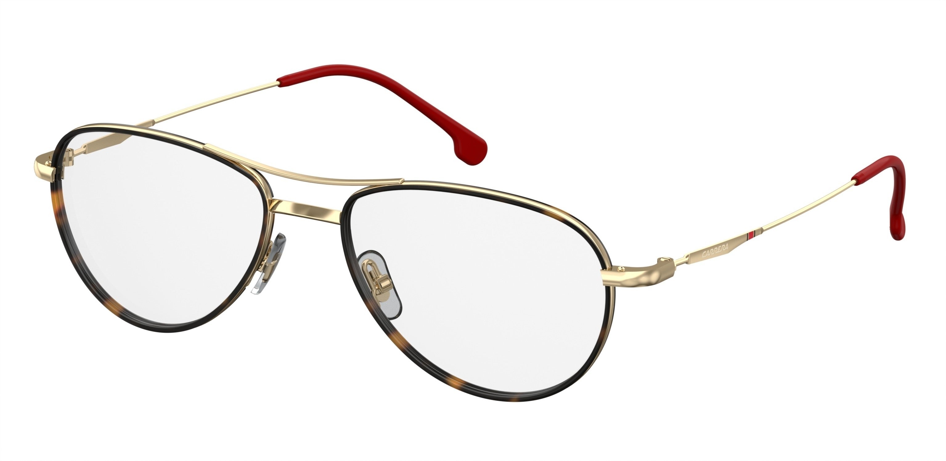  Carrera 169/V Aviator Eyeglasses 006J-006J  Gold Havana (00 Demo Lens)