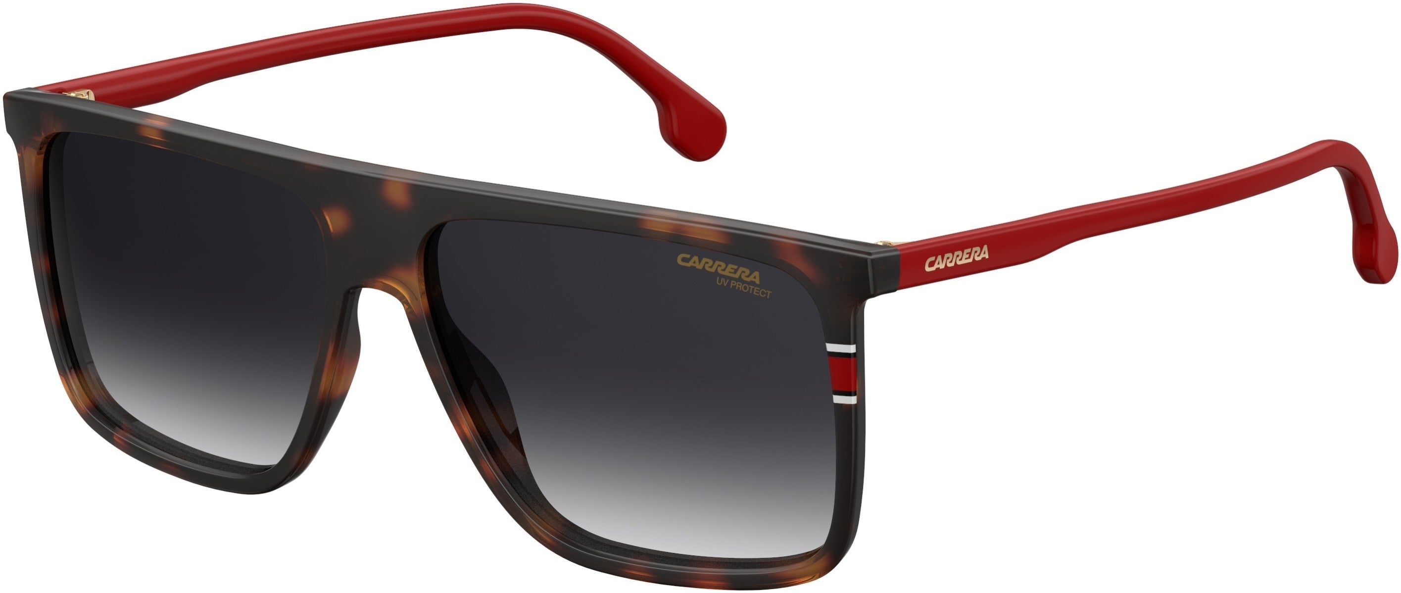  Carrera 172/S Rectangular Sunglasses 0O63-0O63  Havana Red (9O Dark Gray Gradient)
