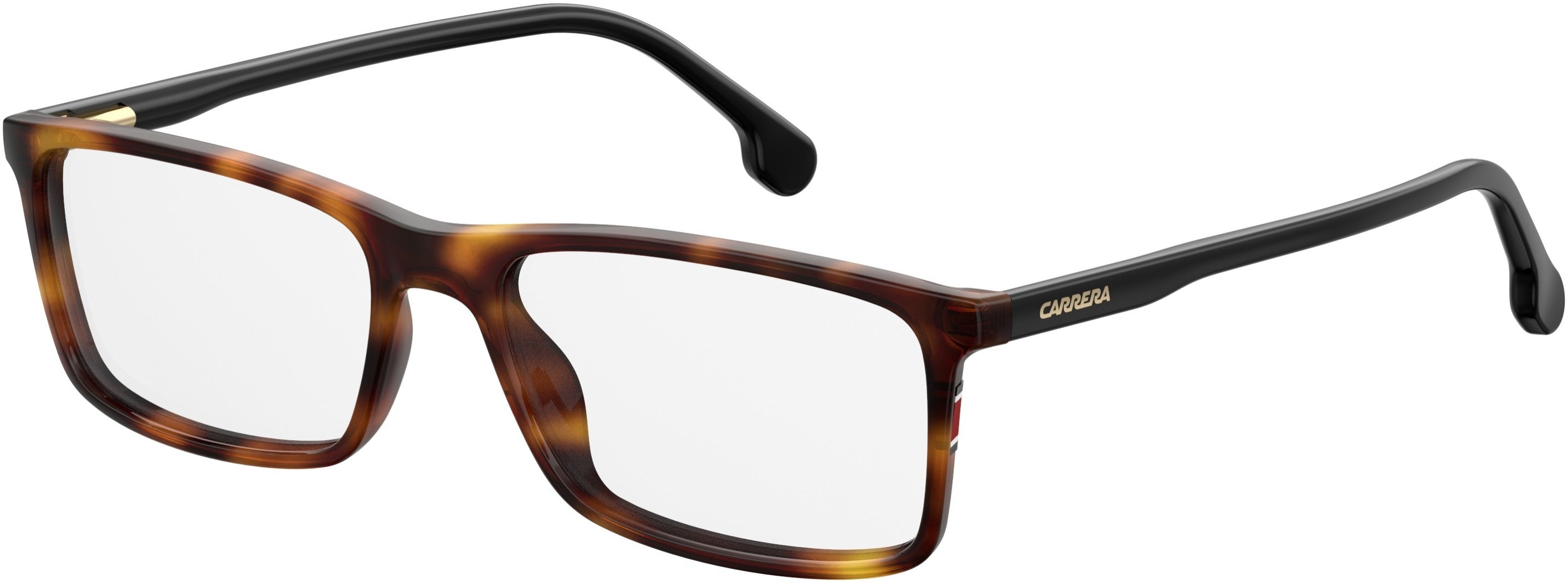  Carrera 175 Rectangular Eyeglasses 0086-0086  Dark Havana (00 Demo Lens)