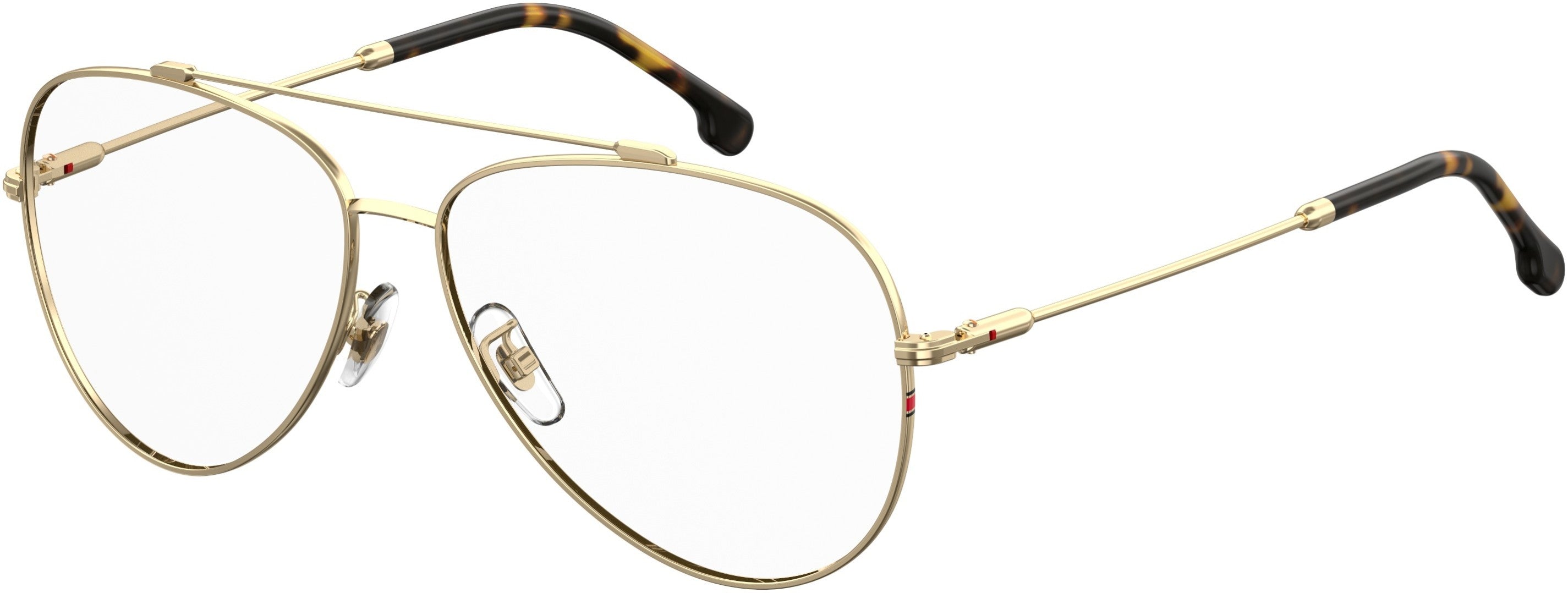  Carrera 183/G Aviator Eyeglasses 0J5G-0J5G  Gold (00 Demo Lens)