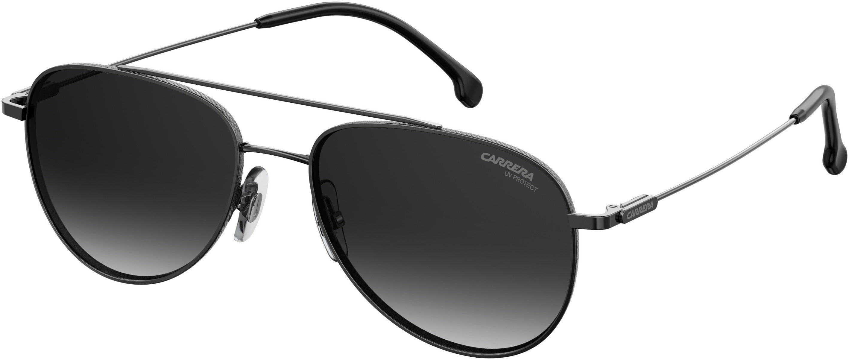  Carrera 187/S Aviator Sunglasses 0V81-0V81  Dark Ruthenium Black (9O Dark Gray Gradient)