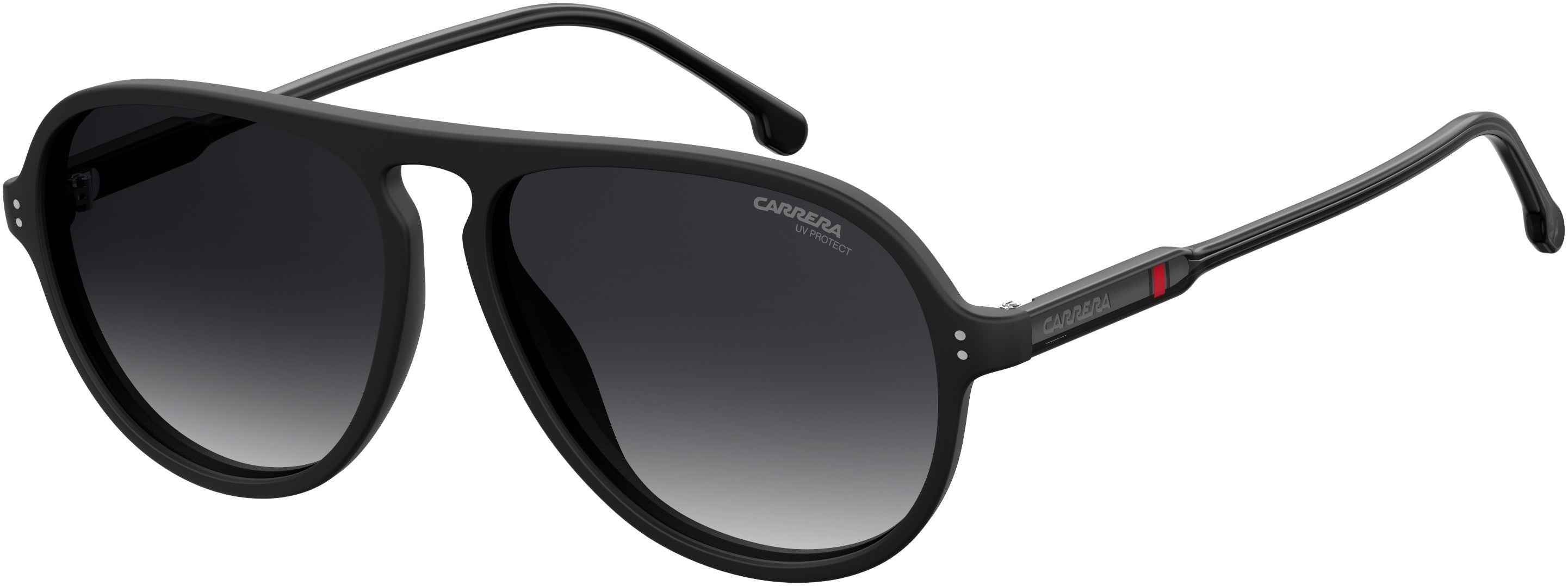  Carrera 198/S Aviator Sunglasses 0003-0003  Matte Black (9O Dark Gray Gradient)