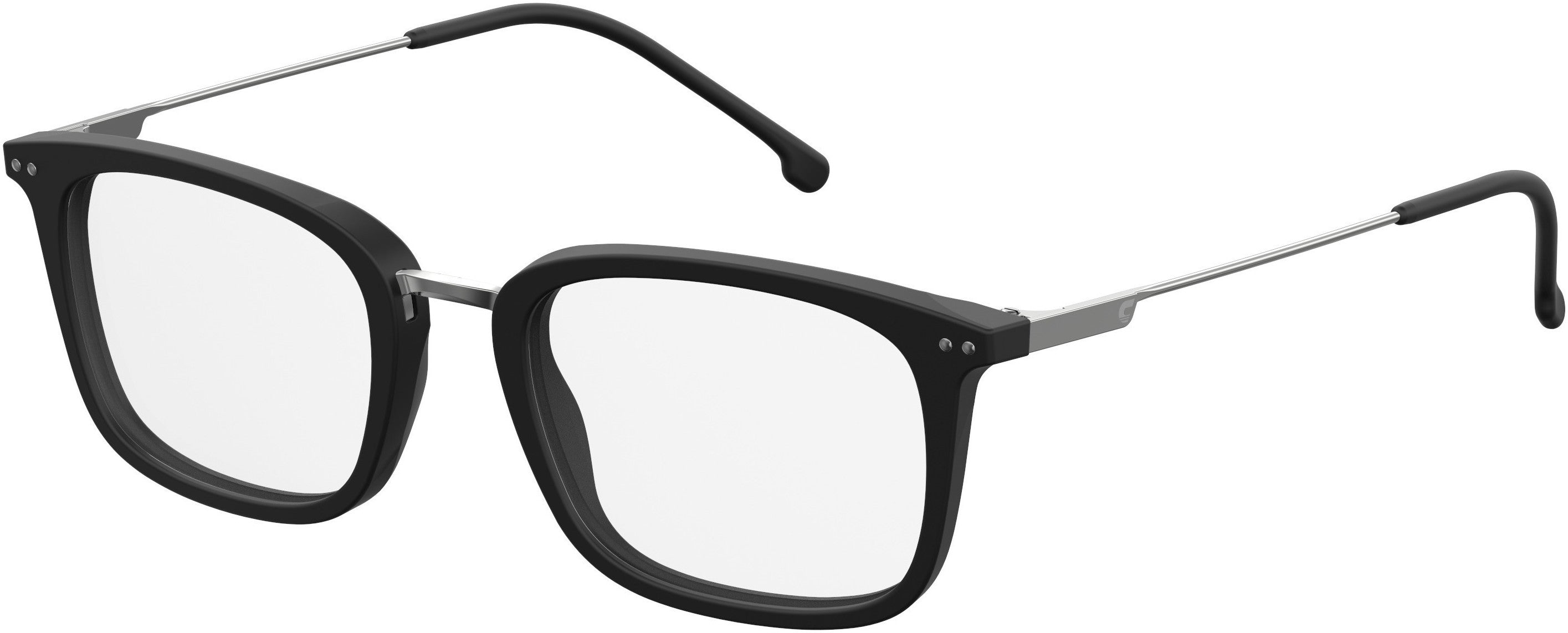  Carrera 2003T/v Rectangular Eyeglasses 0003-0003  Matte Black (00 Demo Lens)