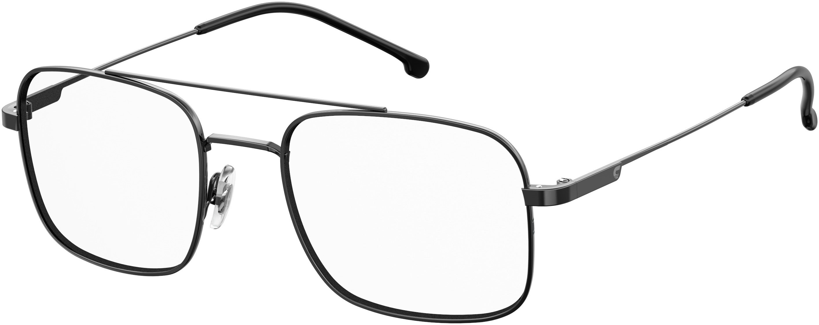  Carrera 2010/T Rectangular Eyeglasses 0V81-0V81  Dark Ruthenium Black (00 Demo Lens)