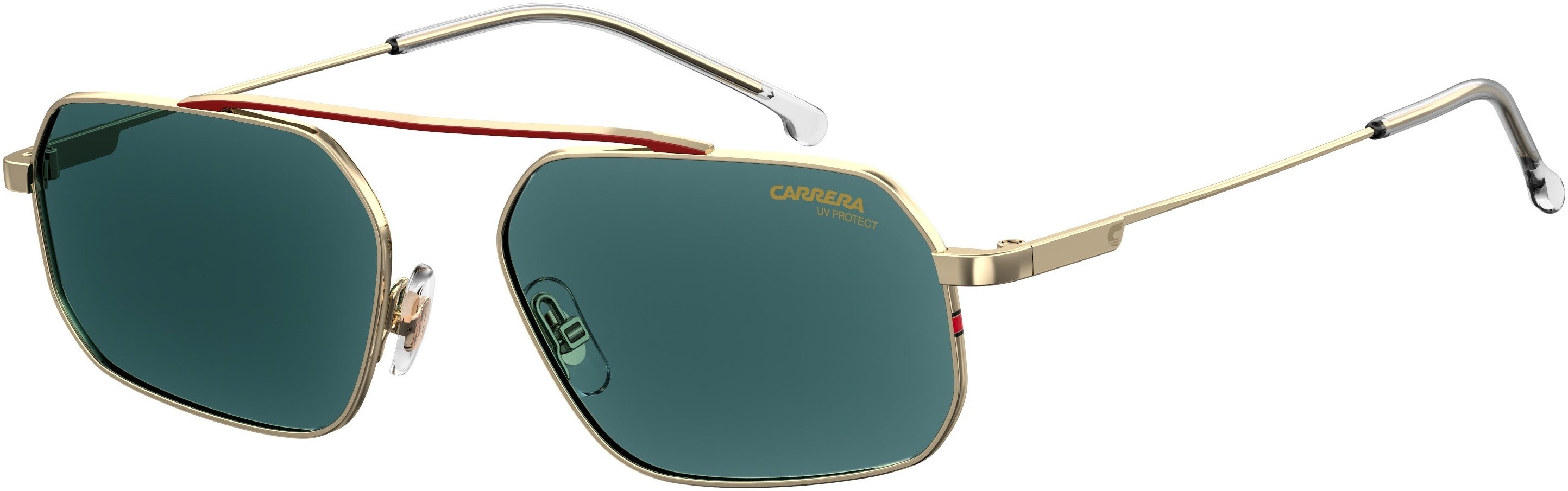  Carrera 2016T/S Rectangular Sunglasses 0CNO-0CNO  Rose Gdptrl (KU Blue)