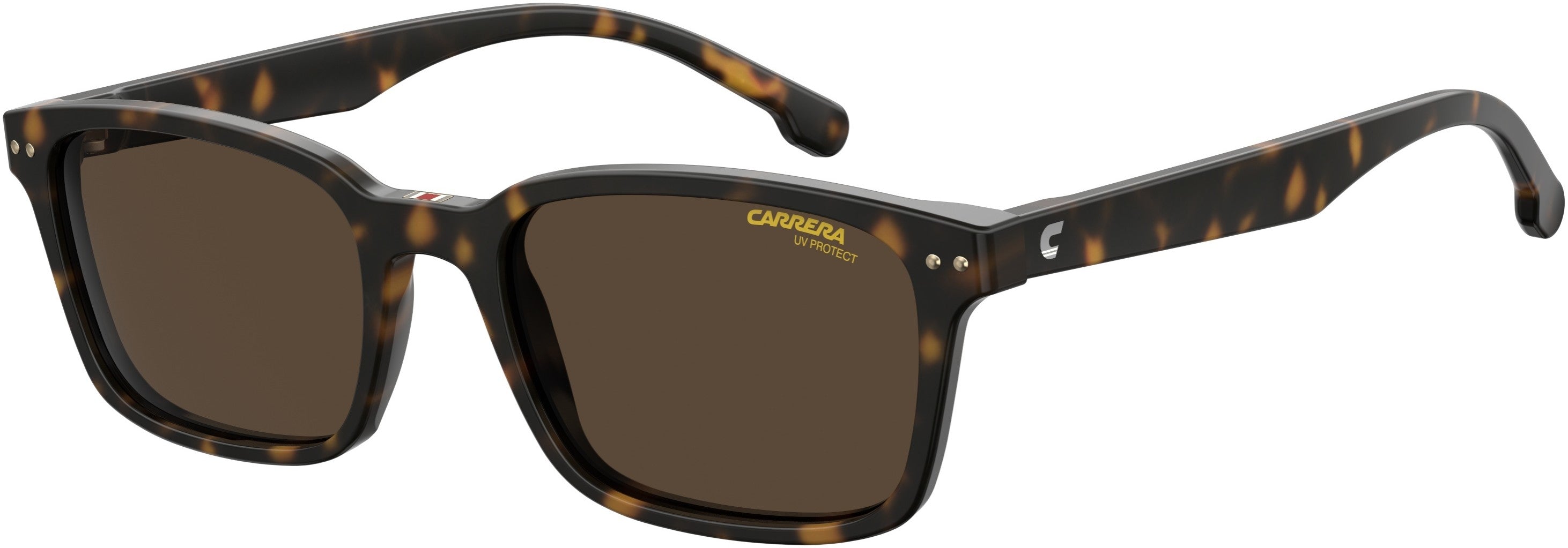  Carrera 2021T/S Rectangular Sunglasses 0086-0086  Dark Havana (70 Brown)