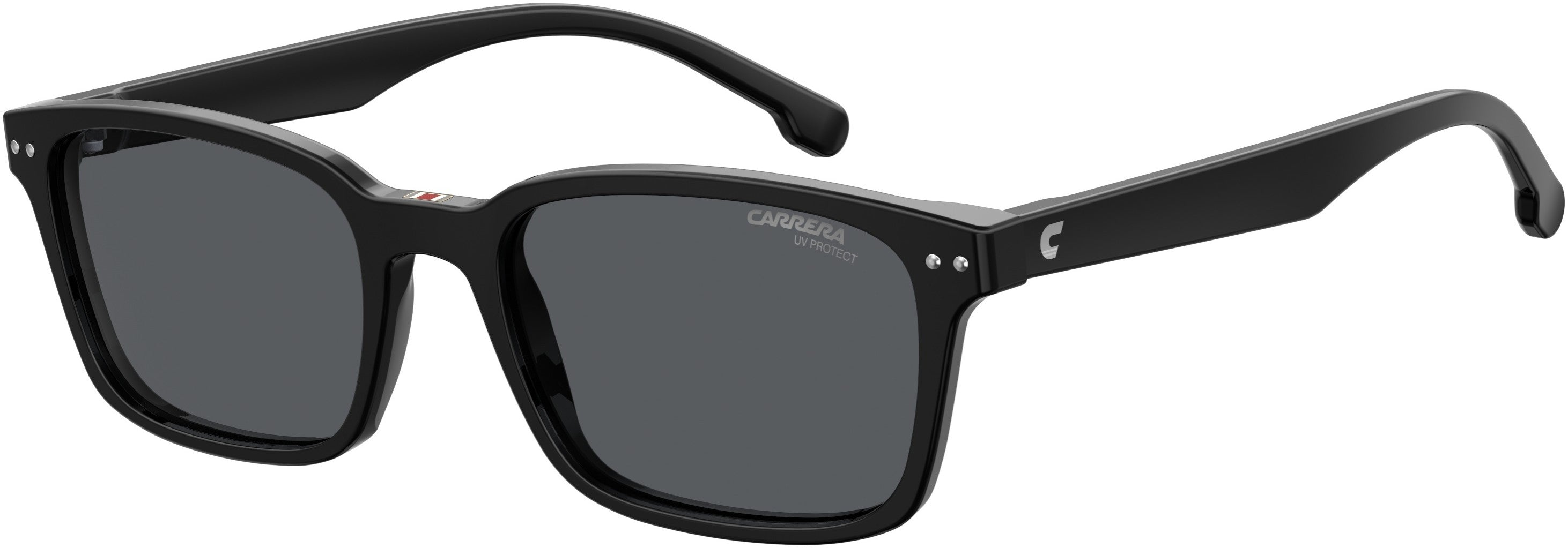  Carrera 2021T/S Rectangular Sunglasses 0807-0807  Black (IR Gray)