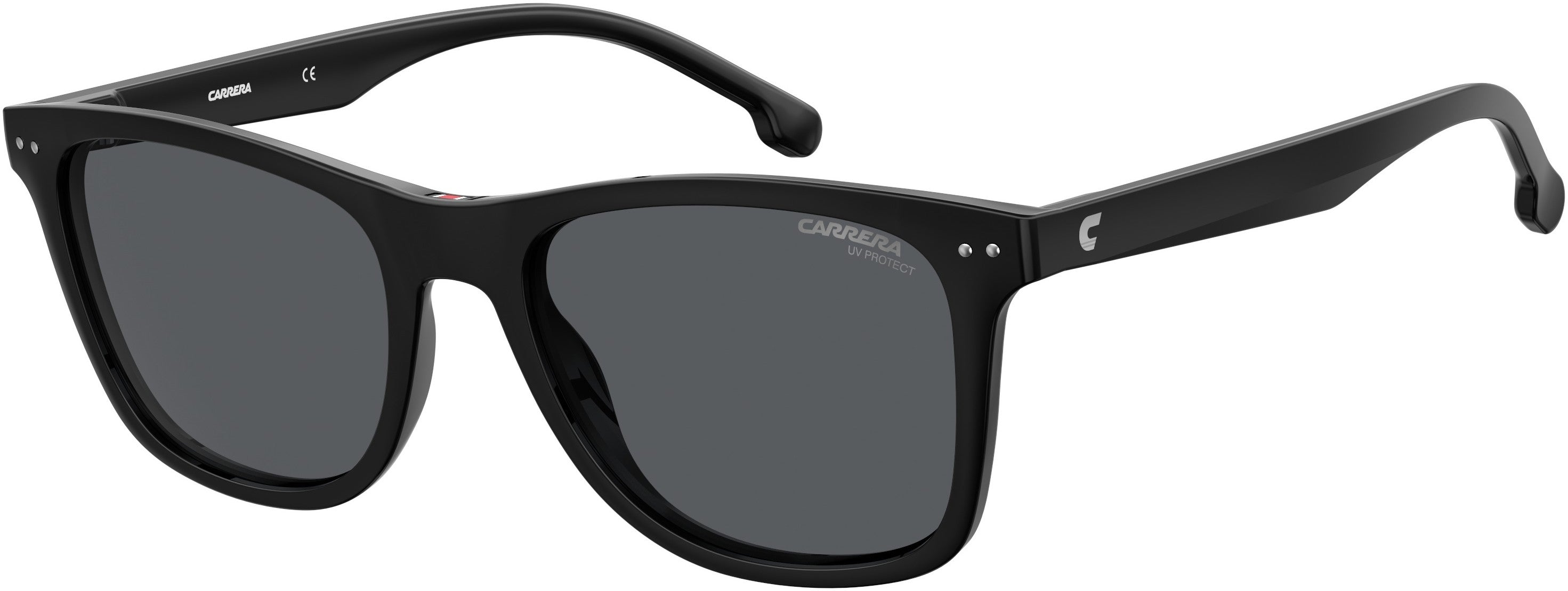  Carrera 2022T/S Rectangular Sunglasses 0807-0807  Black (IR Gray)
