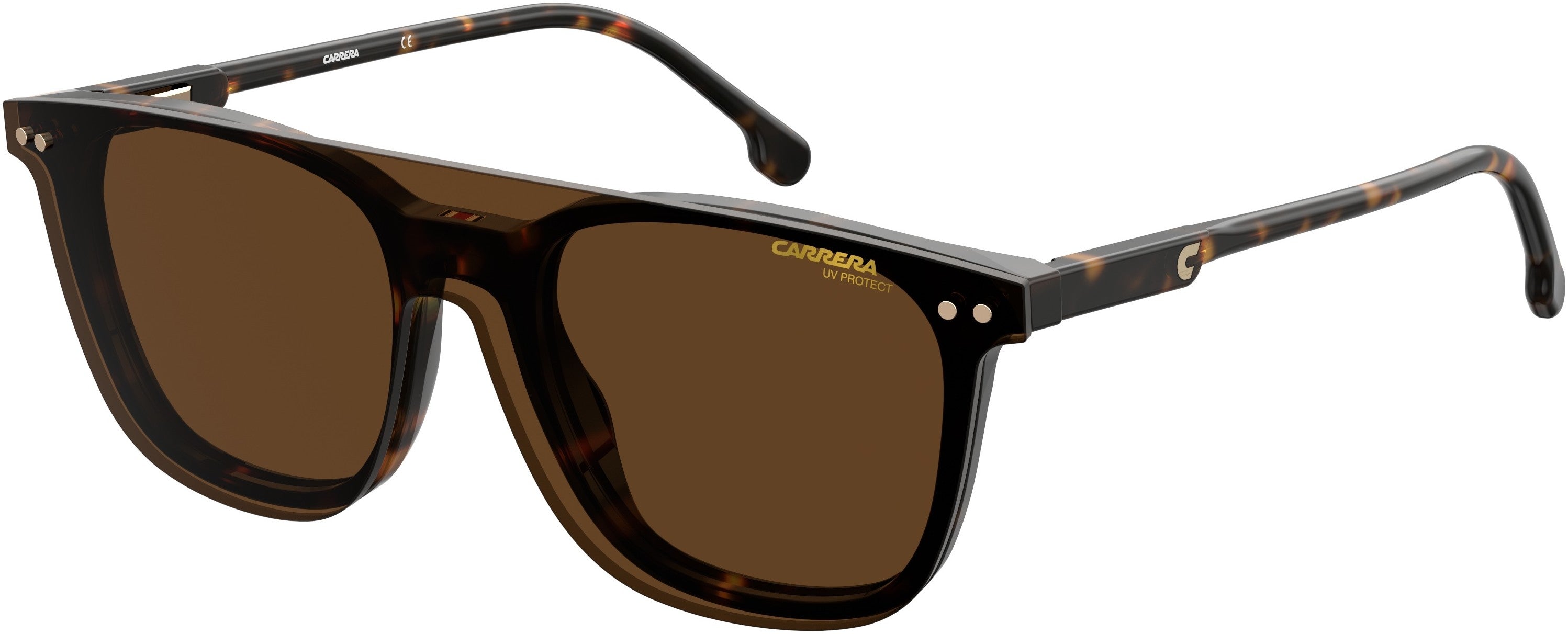  Carrera 2023T/c Rectangular Sunglasses 0086-0086  Dark Havana (70 Brown)