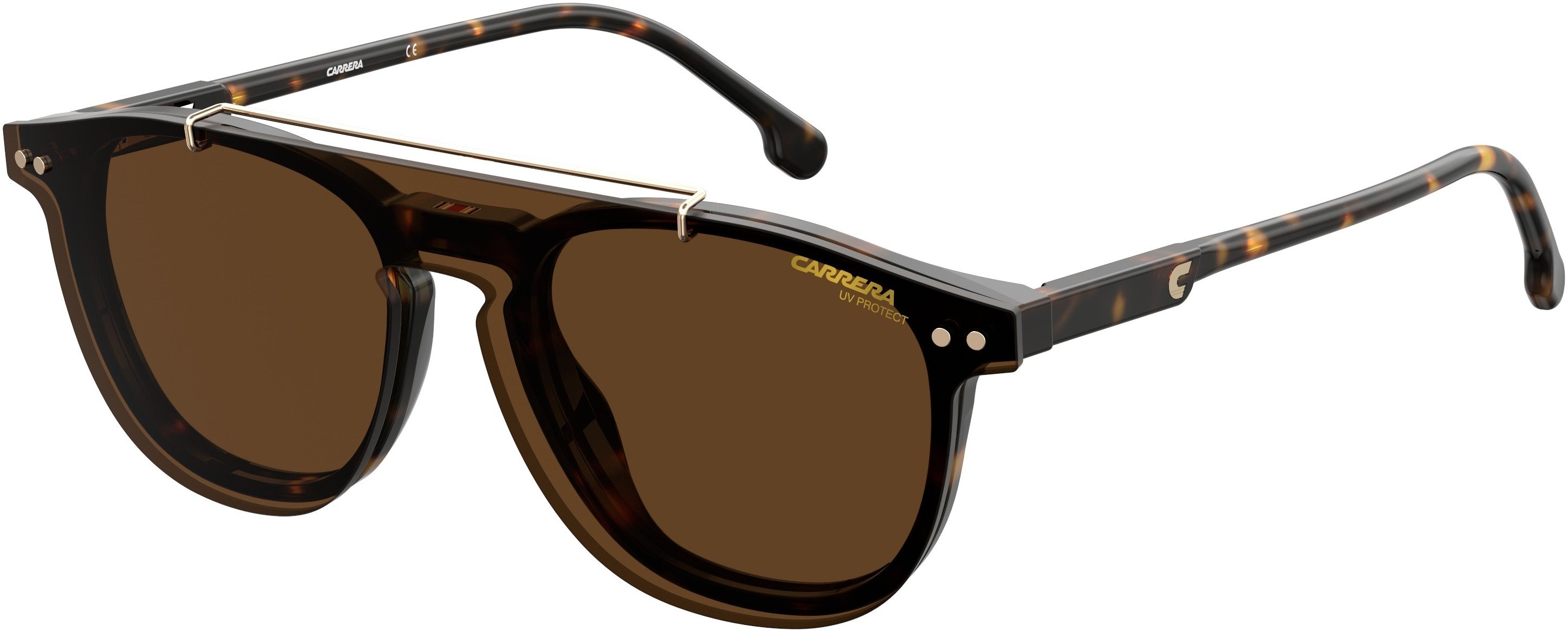  Carrera 2024T/c Rectangular Sunglasses 0086-0086  Dark Havana (70 Brown)