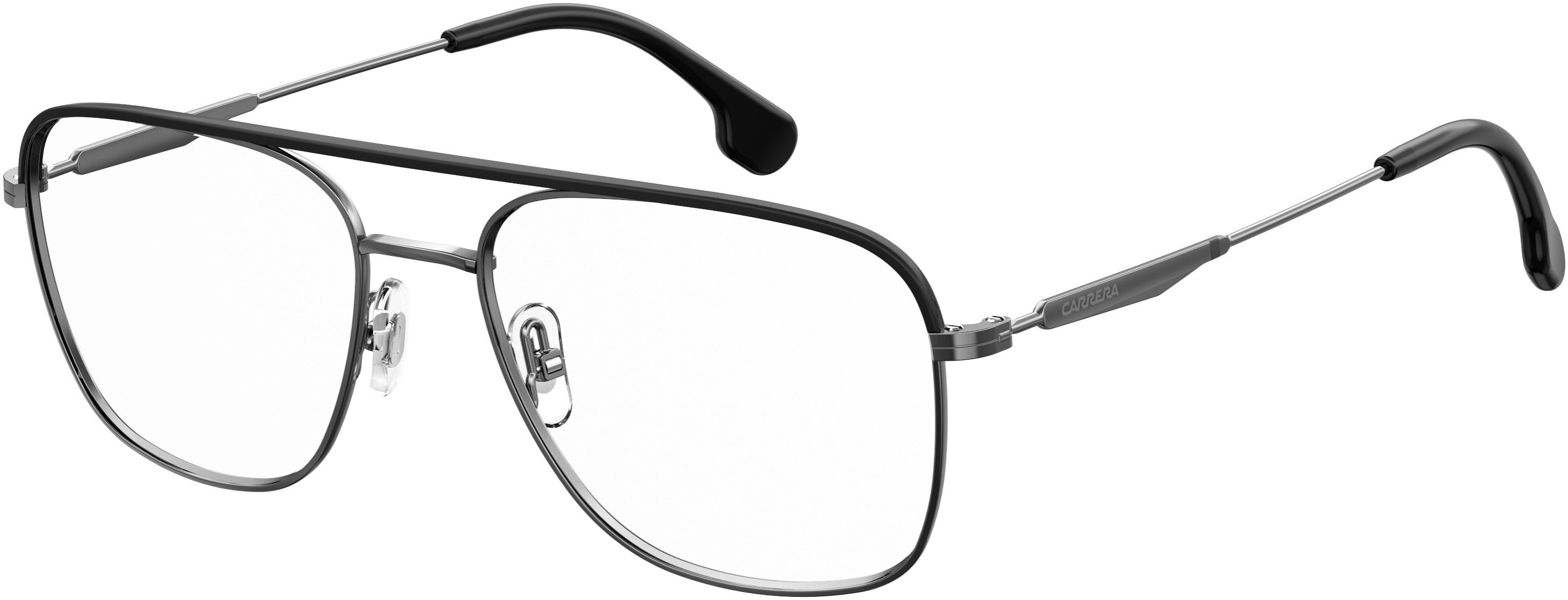  Carrera 211 Rectangular Eyeglasses 0KJ1-0KJ1  Dark Ruthenium (00 Demo Lens)