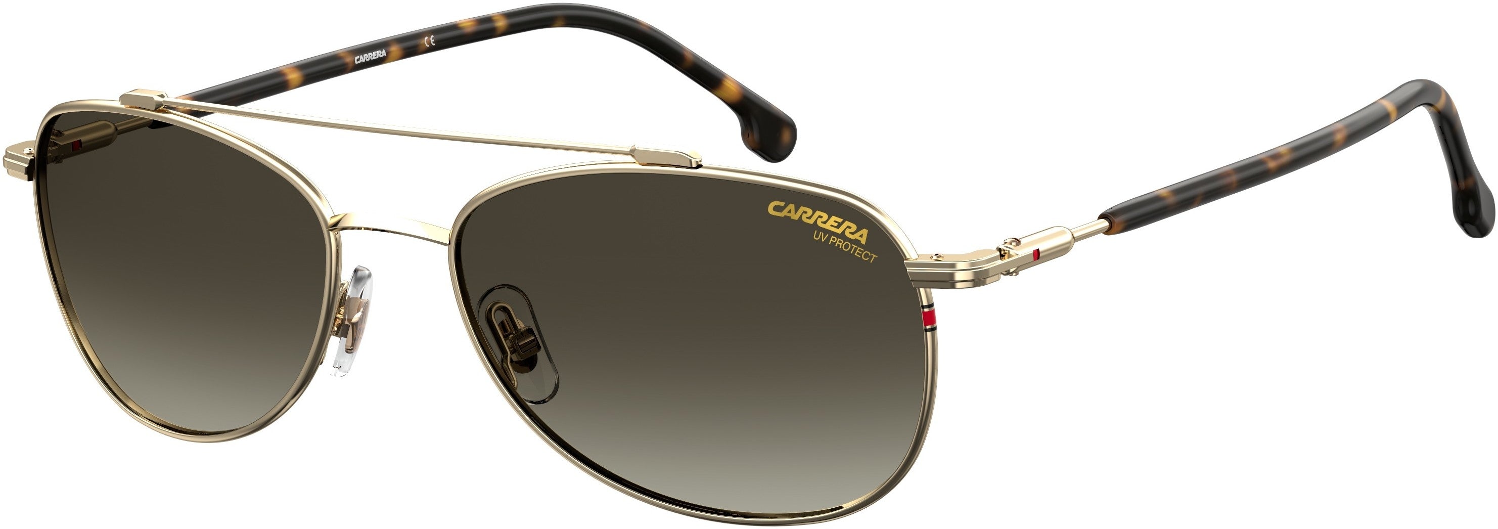  Carrera 224/S Aviator Sunglasses 006J-006J  Gold Havana (HA Brown Gradient)