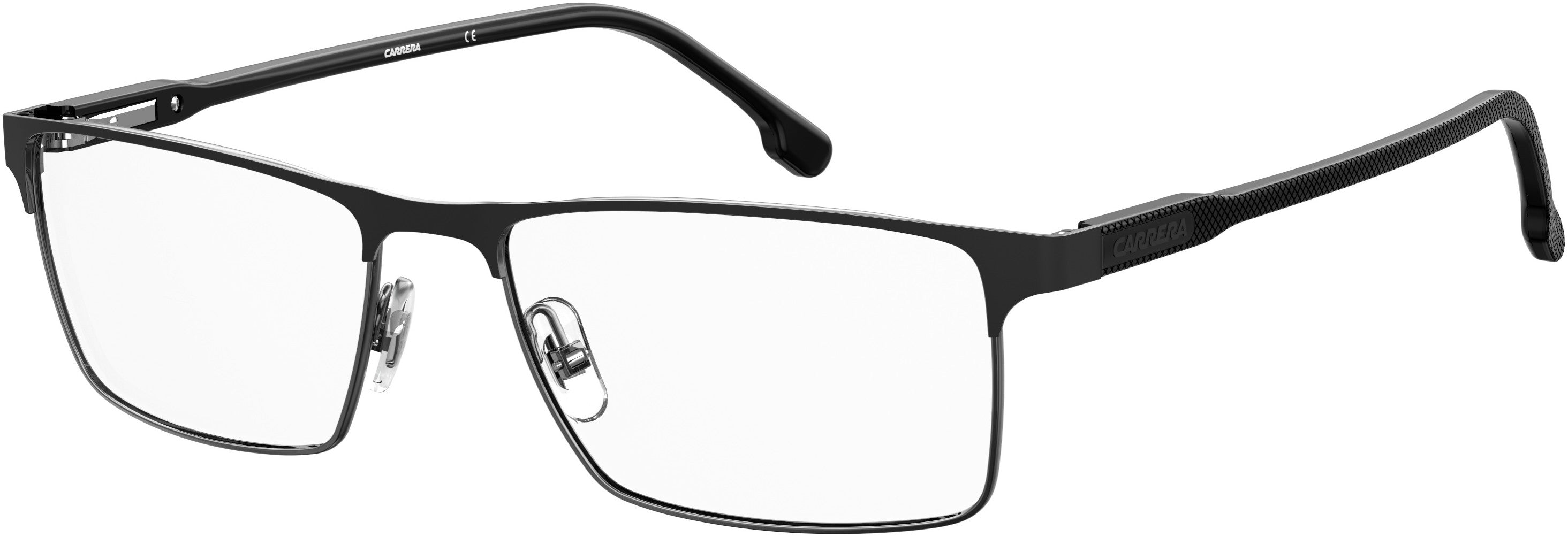  Carrera 226 Rectangular Eyeglasses 0KJ1-0KJ1  Dark Ruthenium (00 Demo Lens)