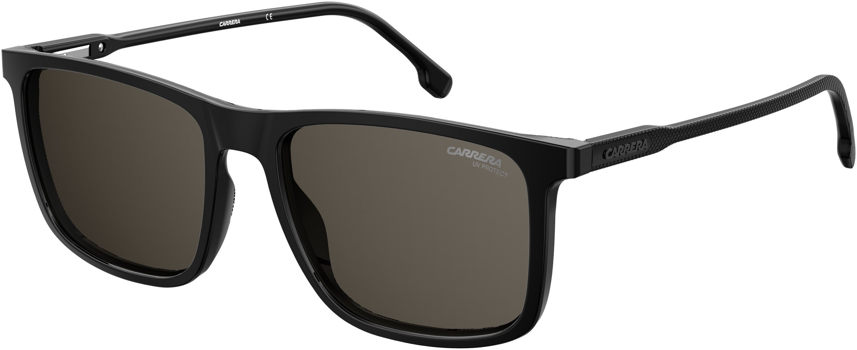  Carrera 231/S Rectangular Sunglasses 0807-0807  Black (IR Gray)