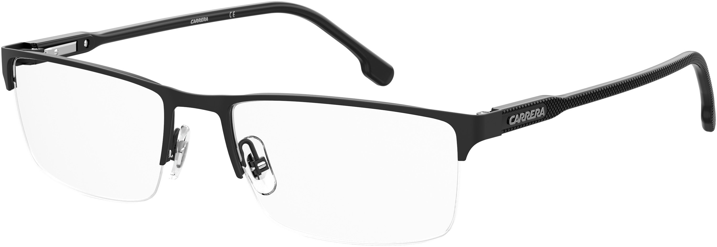  Carrera 243 Rectangular Eyeglasses 0003-0003  Matte Black (00 Demo Lens)