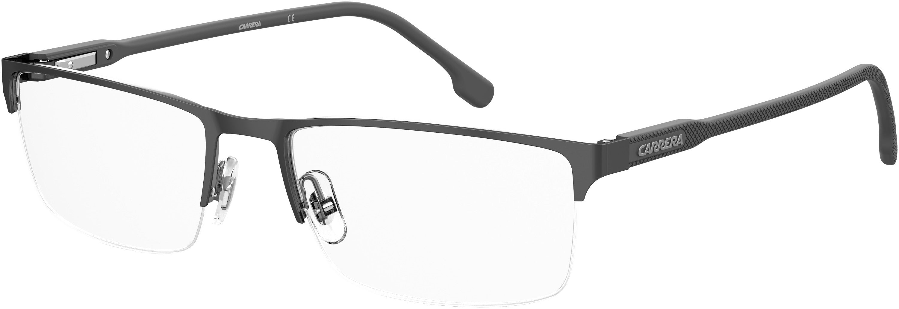  Carrera 243 Rectangular Eyeglasses 0V81-0V81  Dark Ruthenium Black (00 Demo Lens)