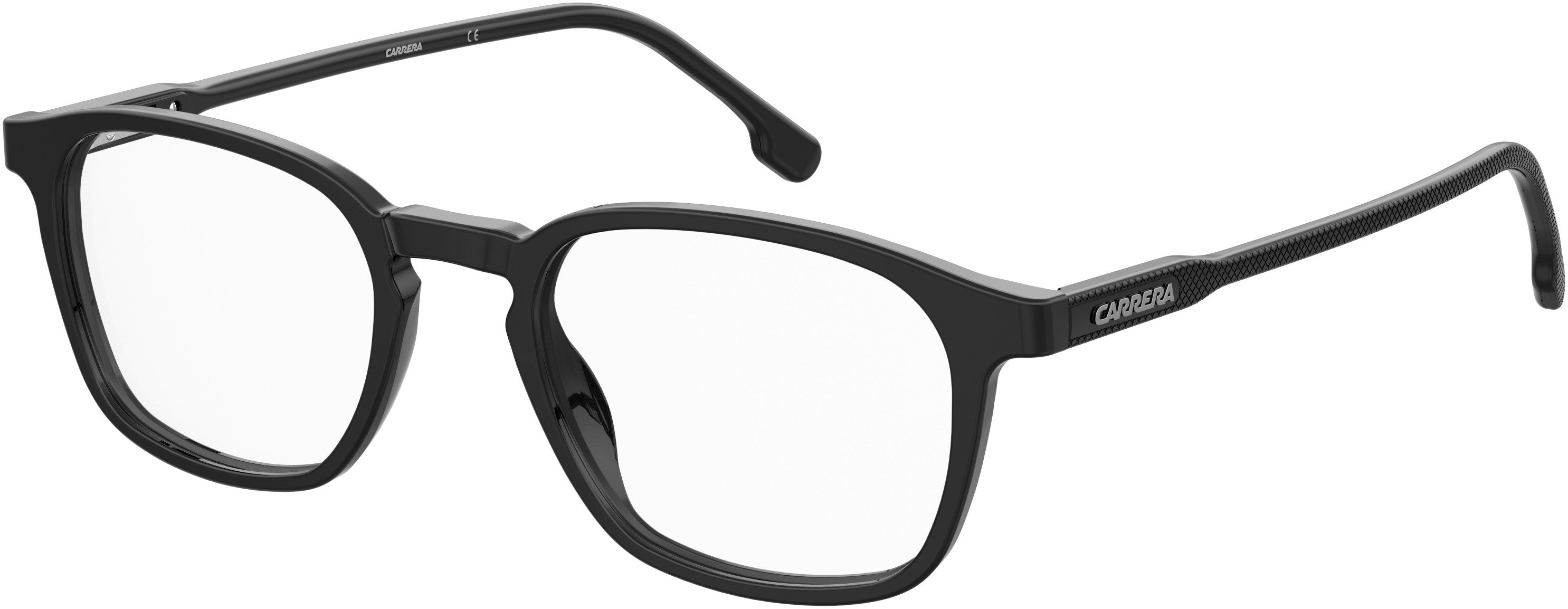  Carrera 244 Rectangular Eyeglasses 0807-0807  Black (00 Demo Lens)