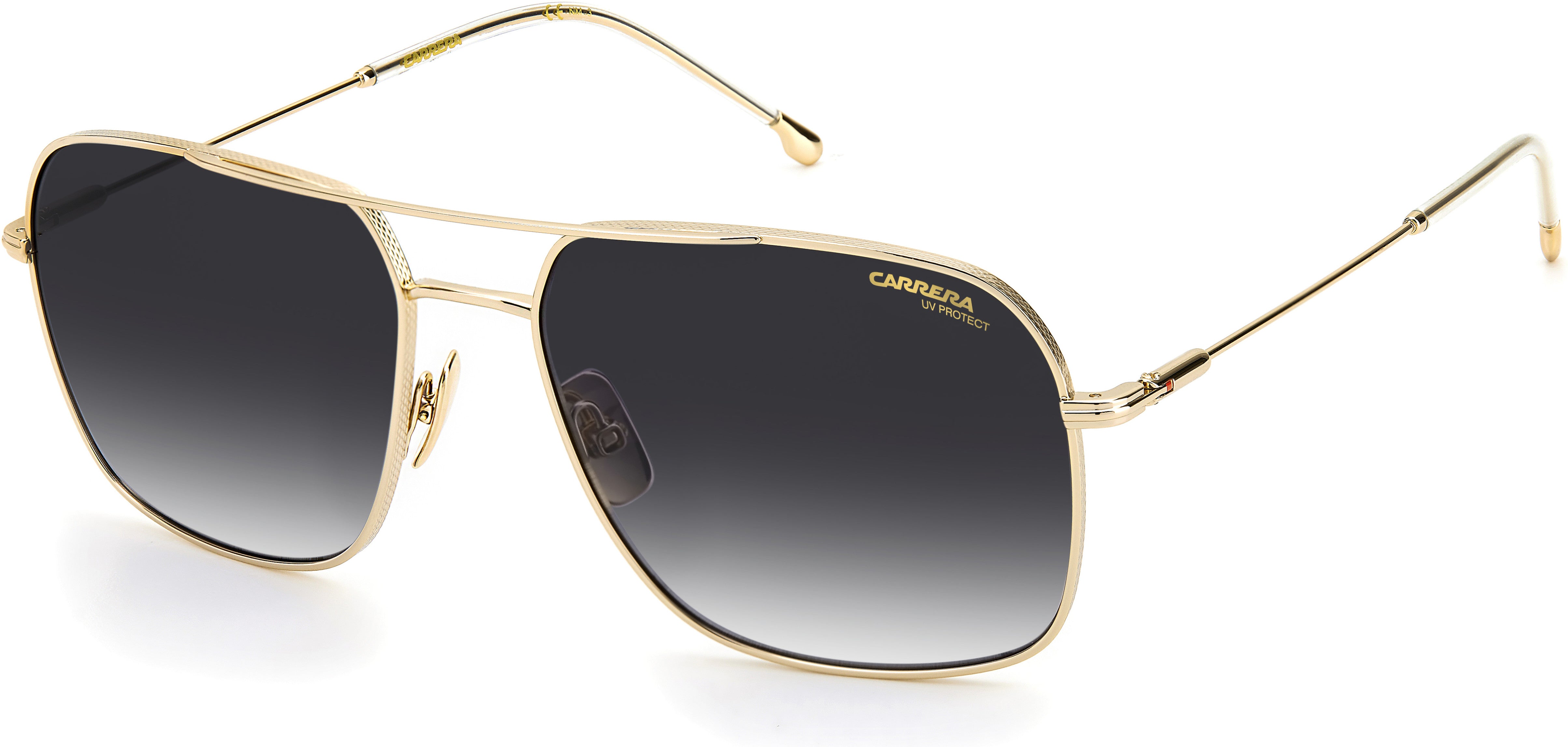  Carrera 247/S Navigator Sunglasses 02F7-02F7  Gold Gray (9O Dark Gray Gradient)