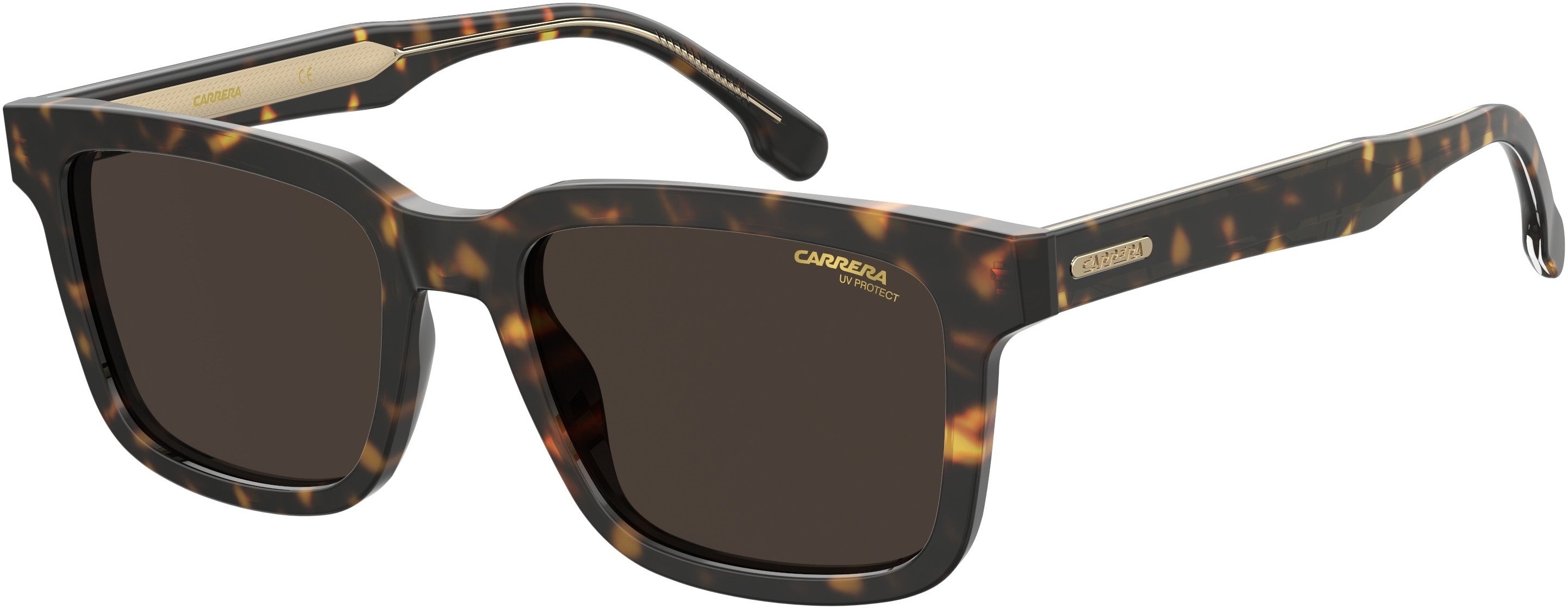  Carrera 251/S Rectangular Sunglasses 0086-0086  Dark Havana (70 Brown)