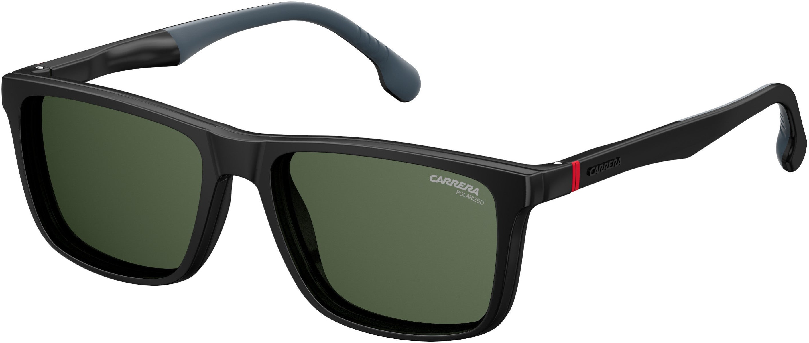 Carrera 4009/cs Rectangular Sunglasses 0807-0807  Black (UC Green Polarized)