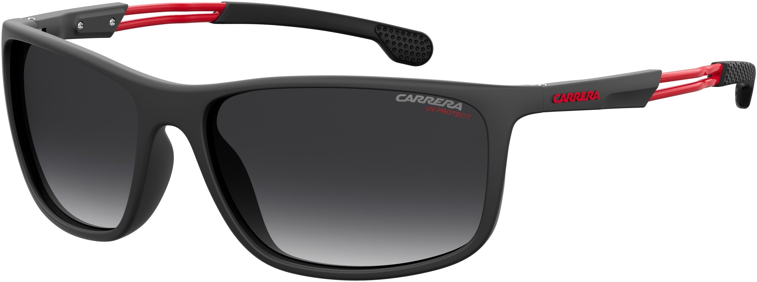  Carrera 4013/S Rectangular Sunglasses 0003-0003  Matte Black (9O Dark Gray Gradient)