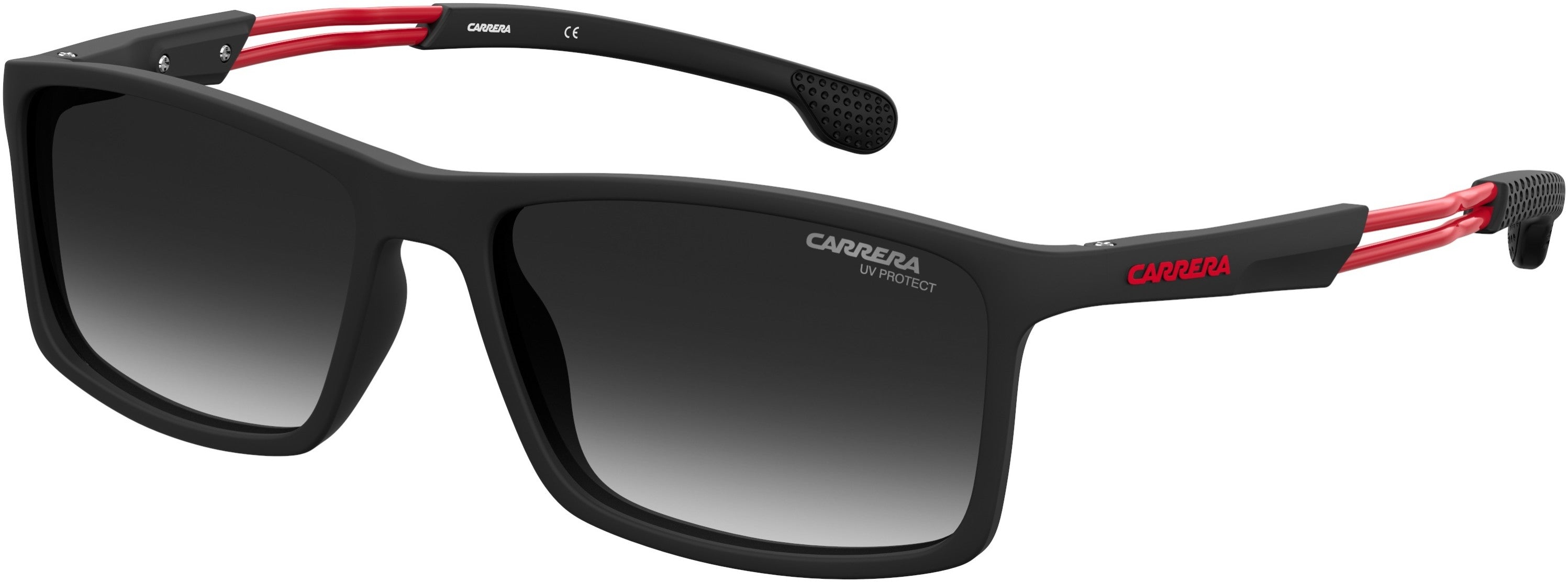  Carrera 4016/S Rectangular Sunglasses 0003-0003  Matte Black (9O Dark Gray Gradient)
