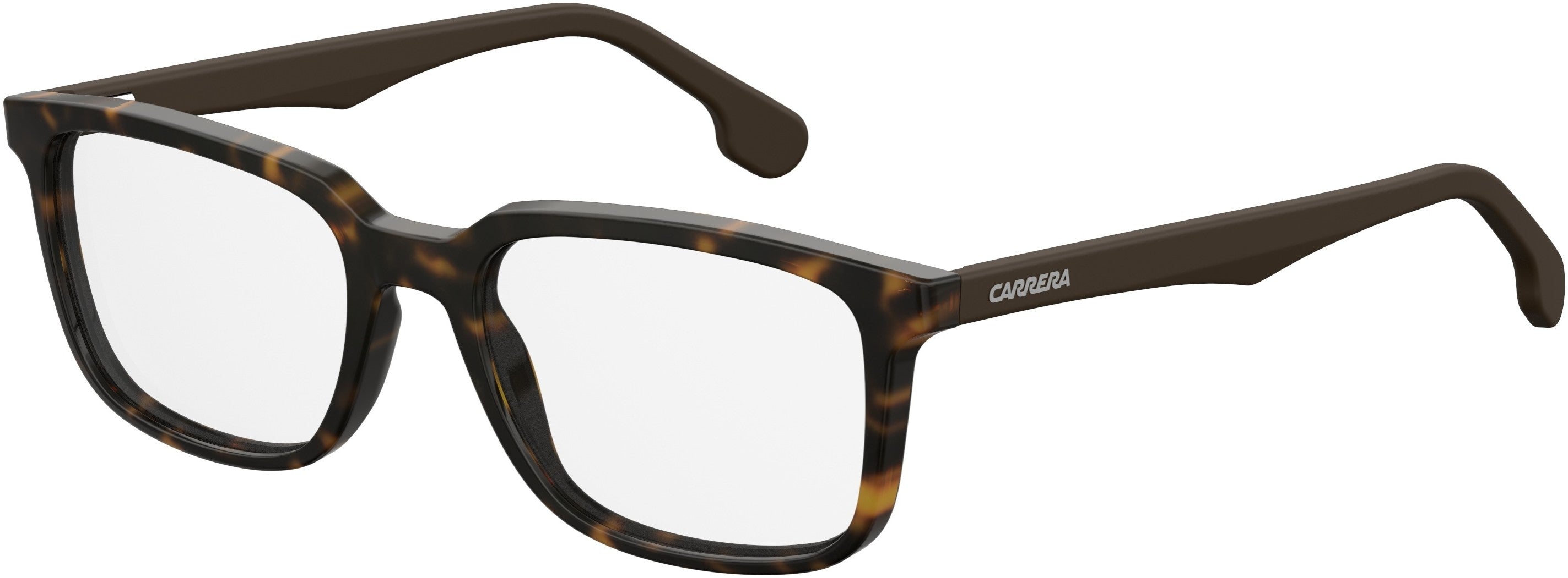  Carrera 5546/V Rectangular Eyeglasses 0086-0086  Dark Havana (00 Demo Lens)