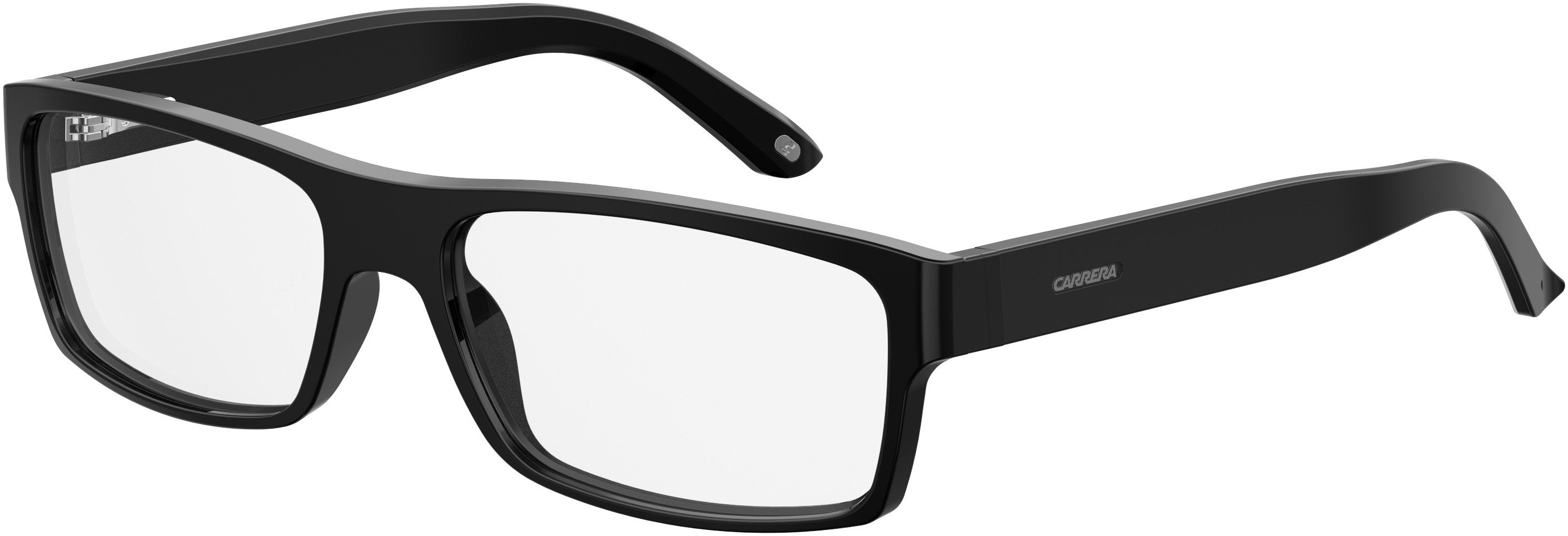  Carrera 6180 Rectangular Eyeglasses 0807-0807  Black (00 Demo Lens)