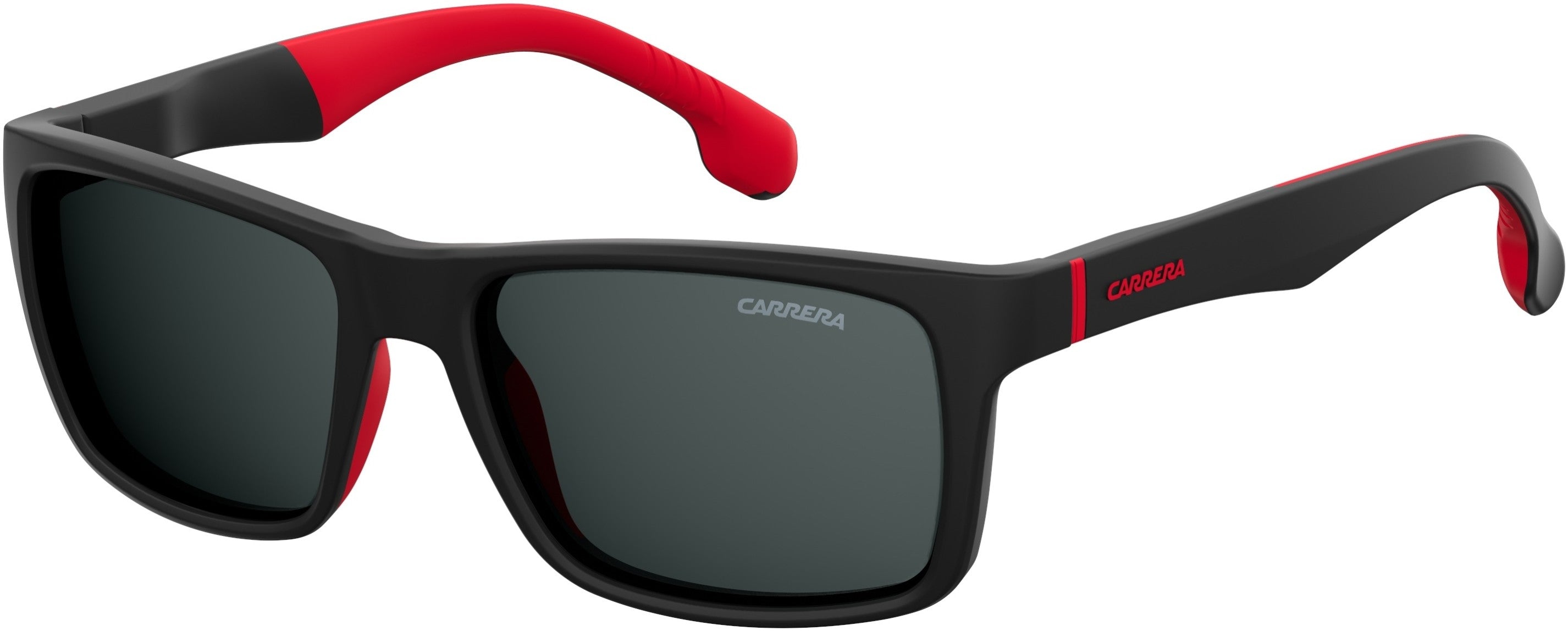  Carrera 8024/ls Rectangular Sunglasses 0003-0003  Matte Black (IR Gray)