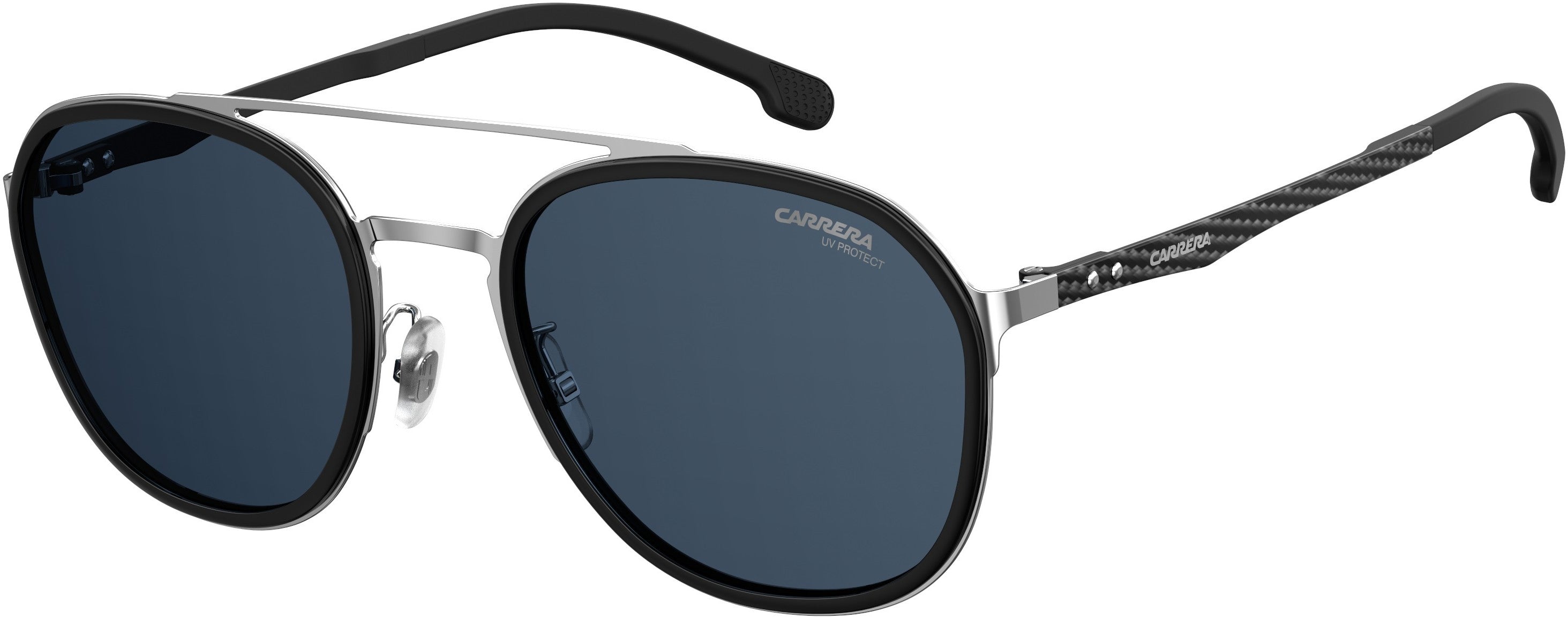 Carrera 8033/gs Oval Modified Sunglasses 0010-0010  Palladium (KU Blue)